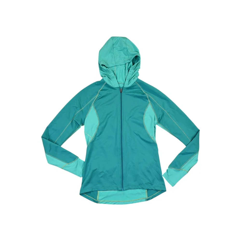 Novara Women's Hooded Cycling Jacket Teal S Used