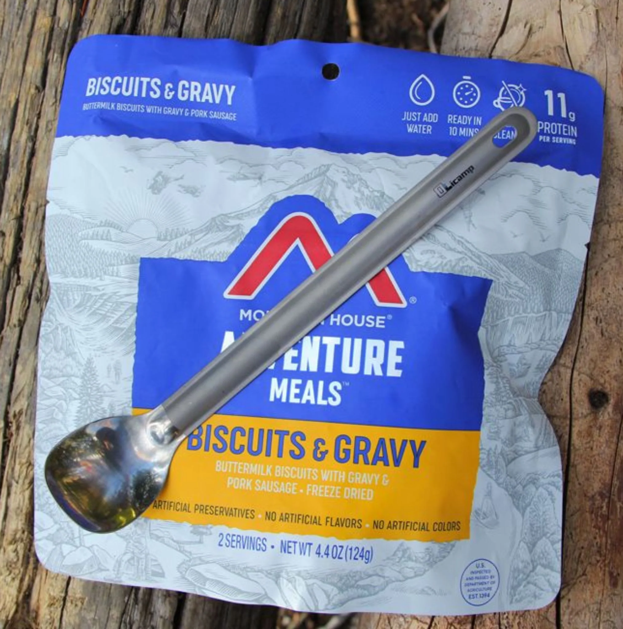 Olicamp Long Titanium Spoon - Image 3