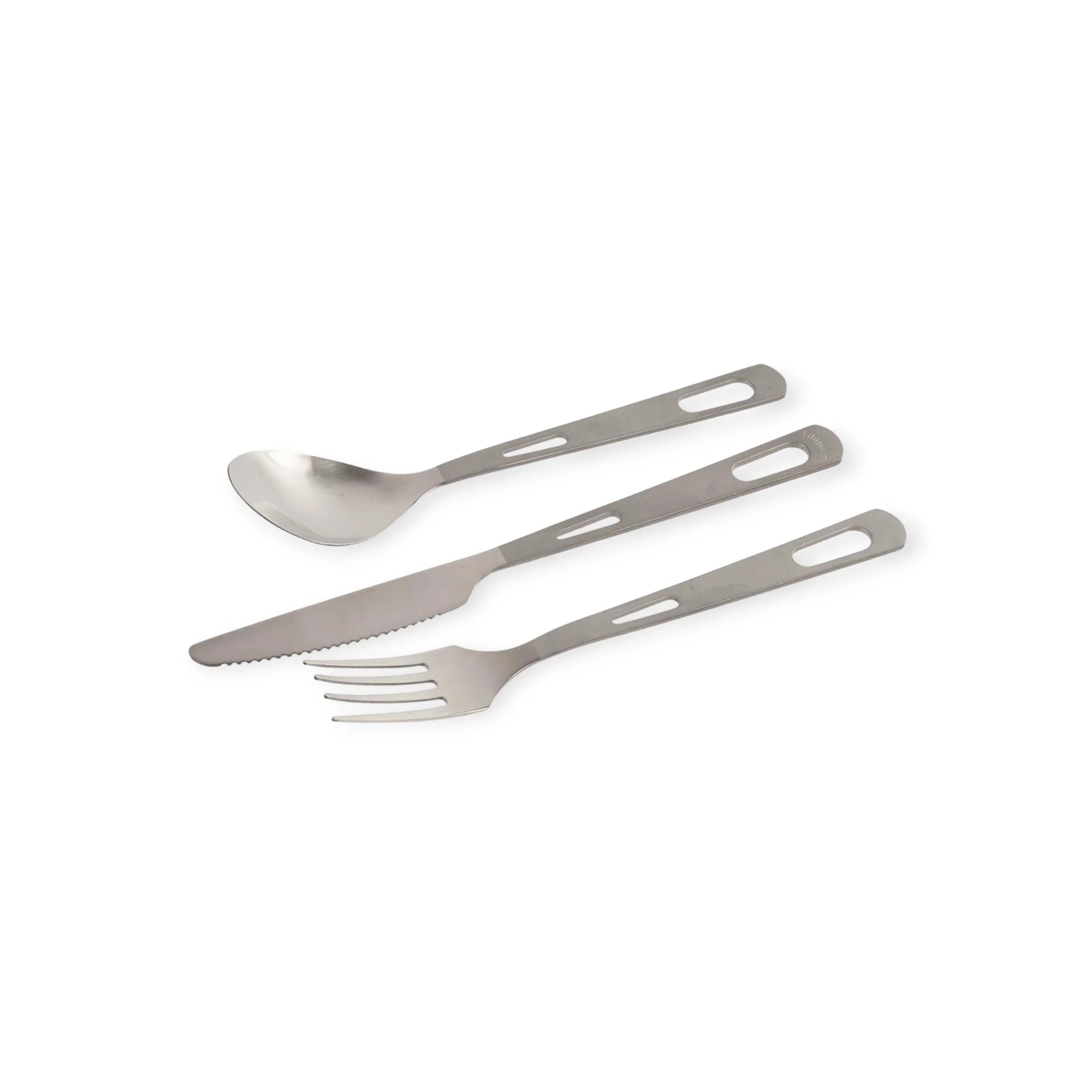 Olicamp Titanium 3 Piece Cutlery Set - Image 2