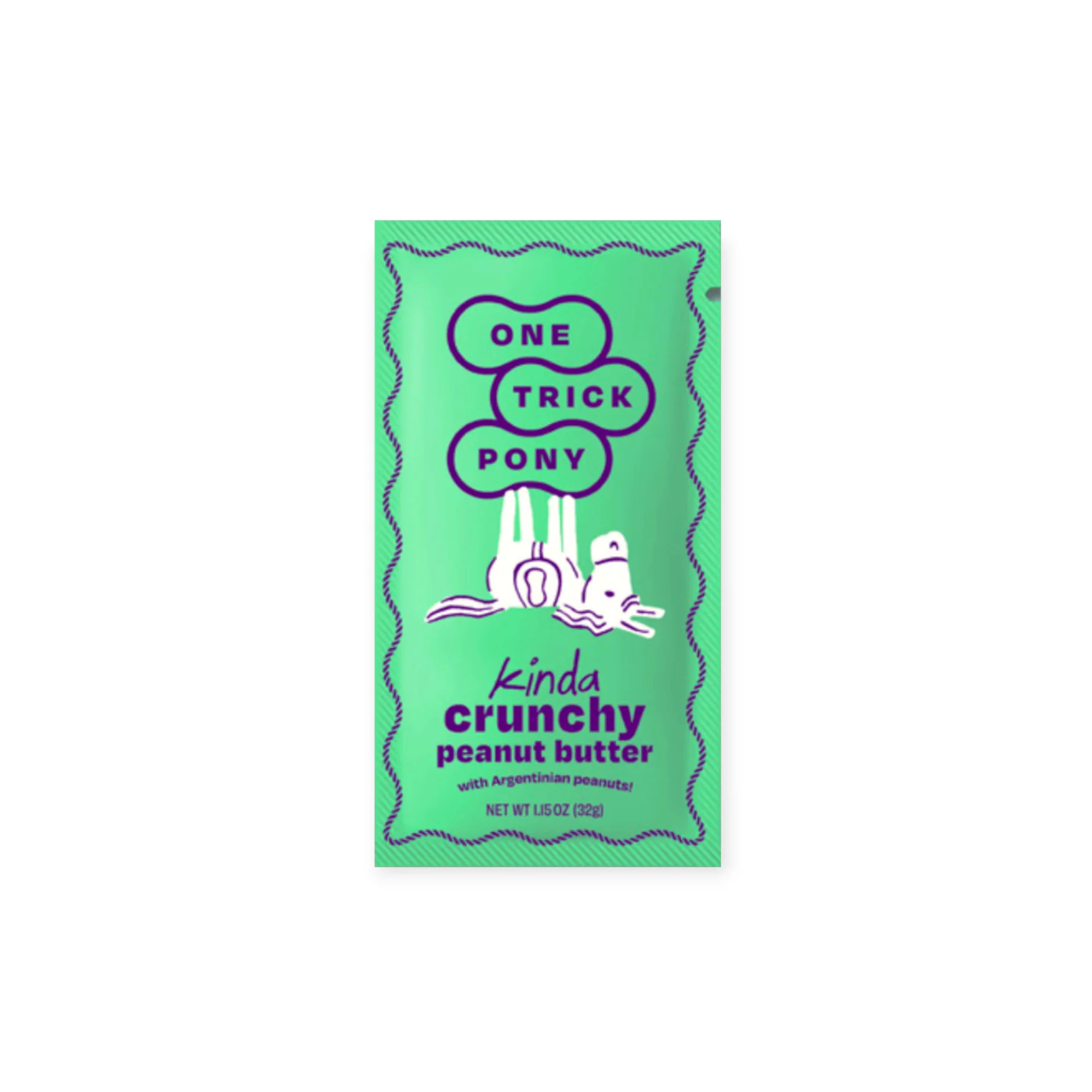 One Trick Pony Single Serve Peanut Butter Packet