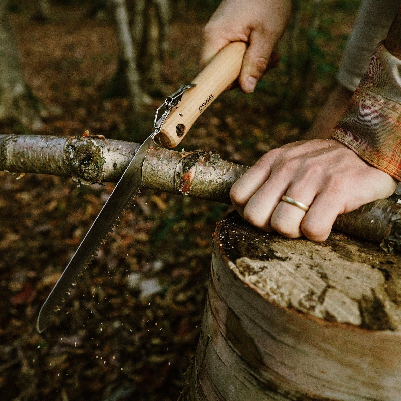 Opinel No. 18 Folding Carbon Saw - Image 3