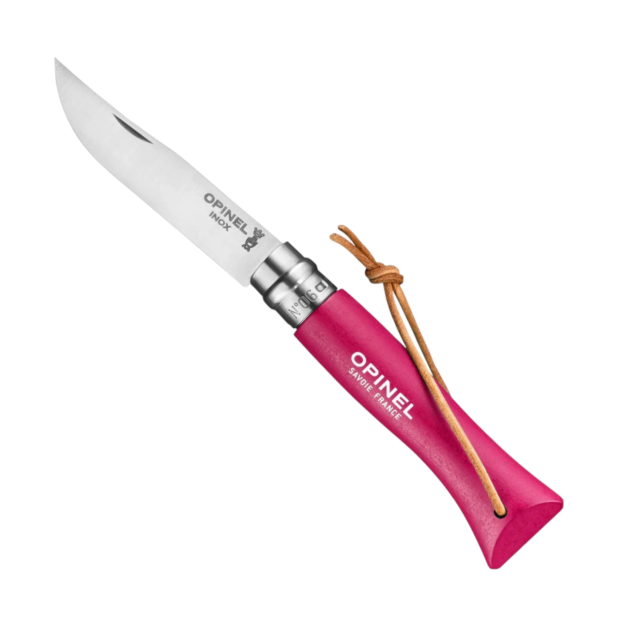 Opinel No.06 Colorama Stainless Steel Folding Knife With Lanyard - Image 10
