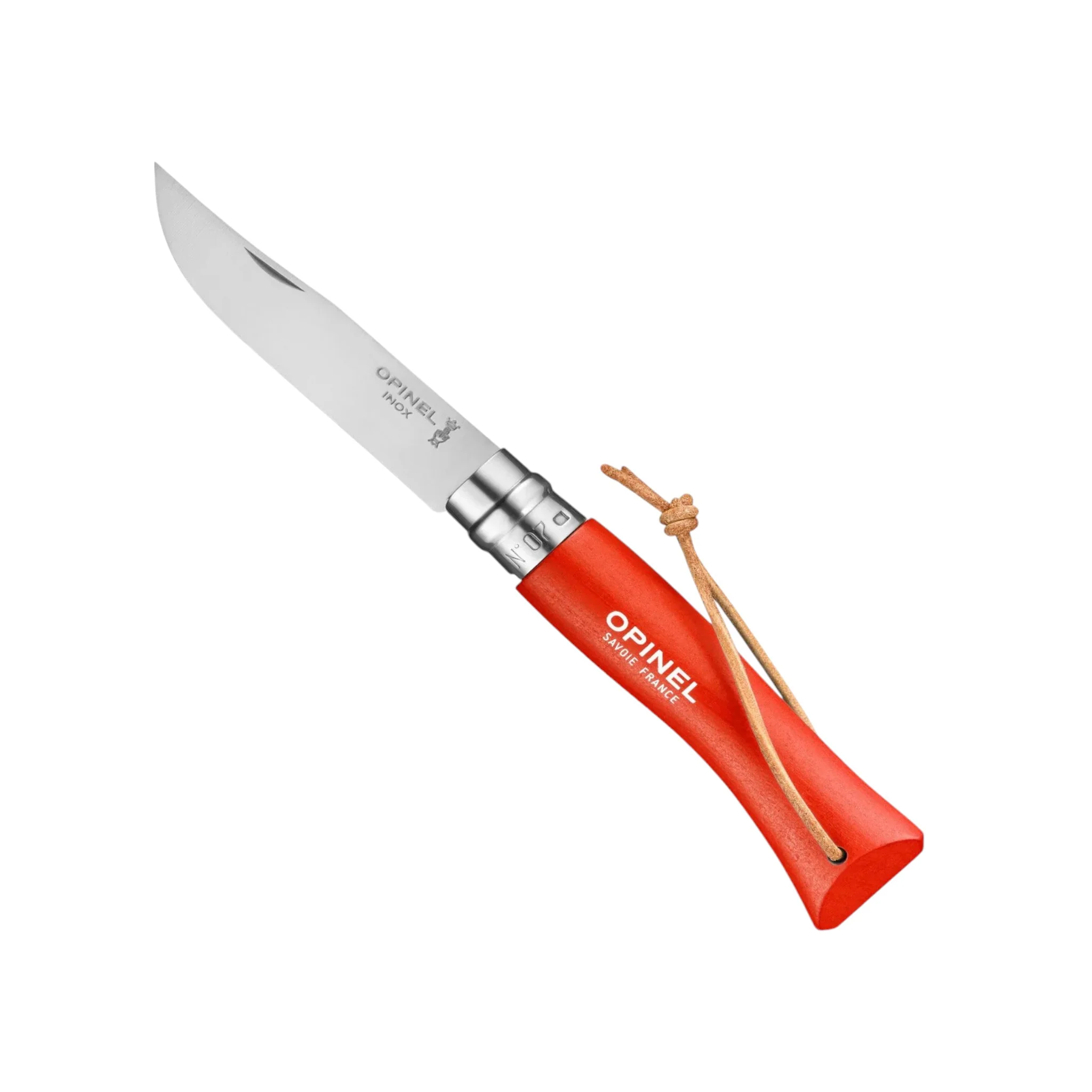 Opinel No. 07 Colorama Stainless Steel Folding Knife With Lanyard - Image 2