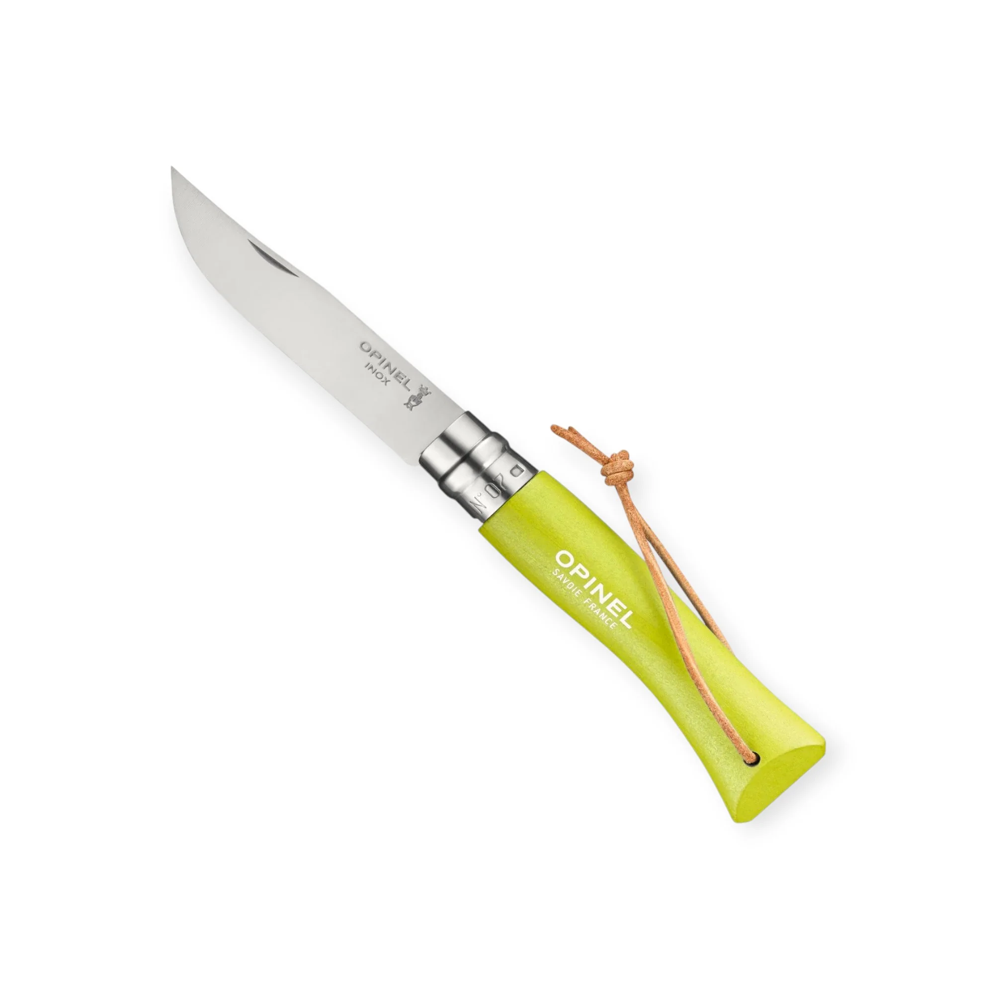 Opinel No. 07 Colorama Stainless Steel Folding Knife With Lanyard - Image 3