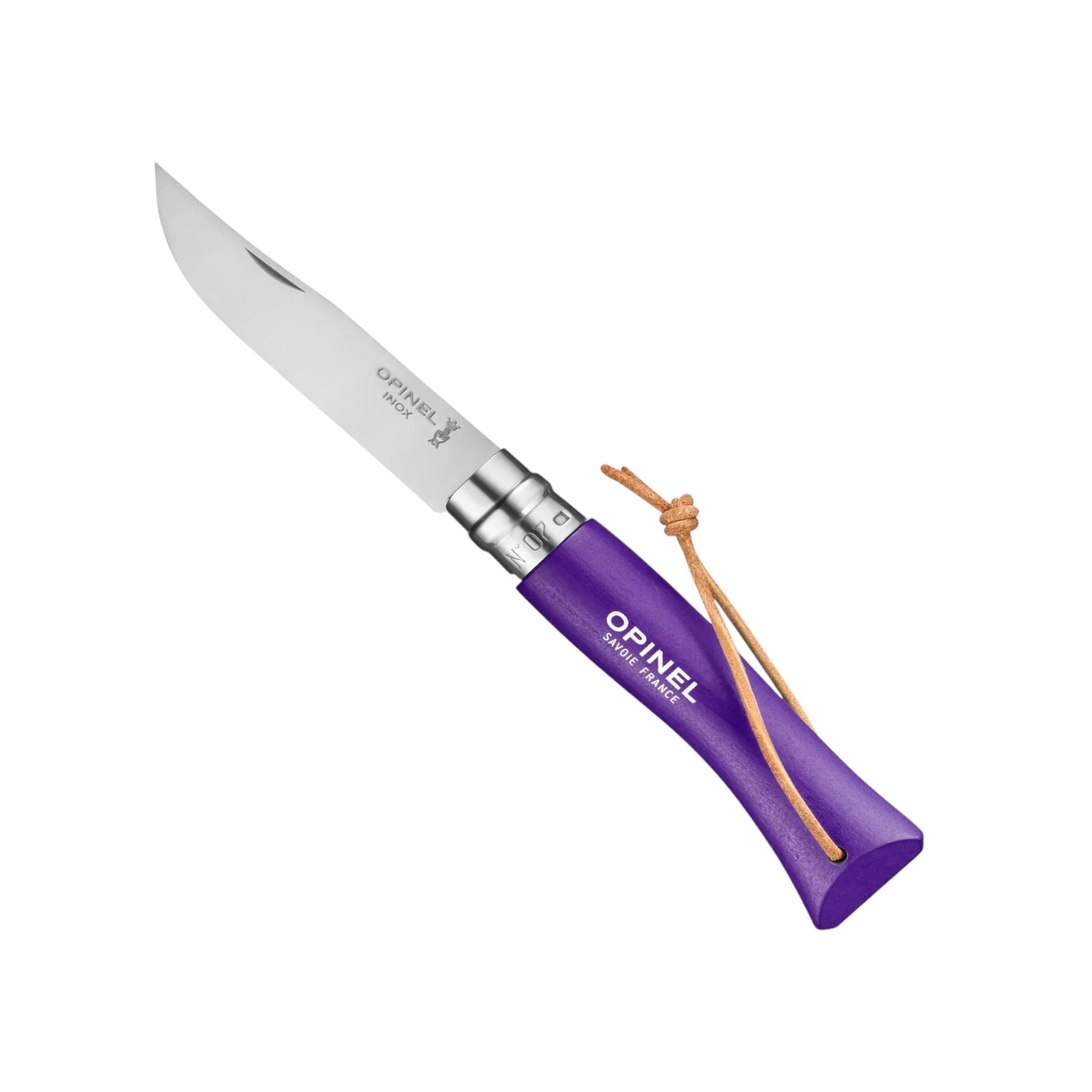 Opinel No. 07 Colorama Stainless Steel Folding Knife With Lanyard - Image 6