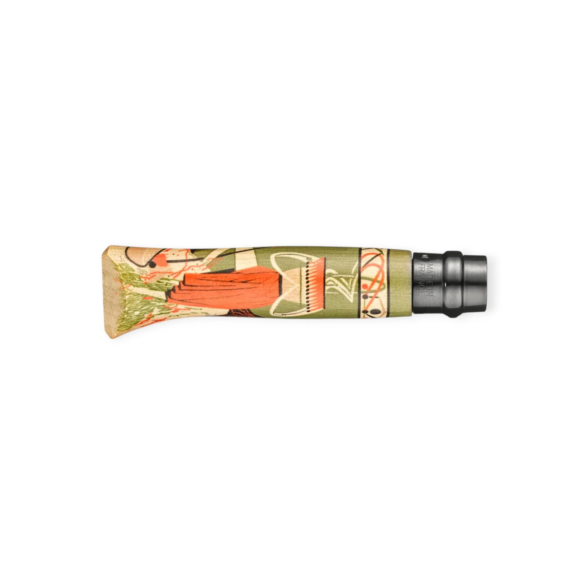 Opinel No.08 Stainless Steel Folding Knife Limited Edition Nature - Image 3