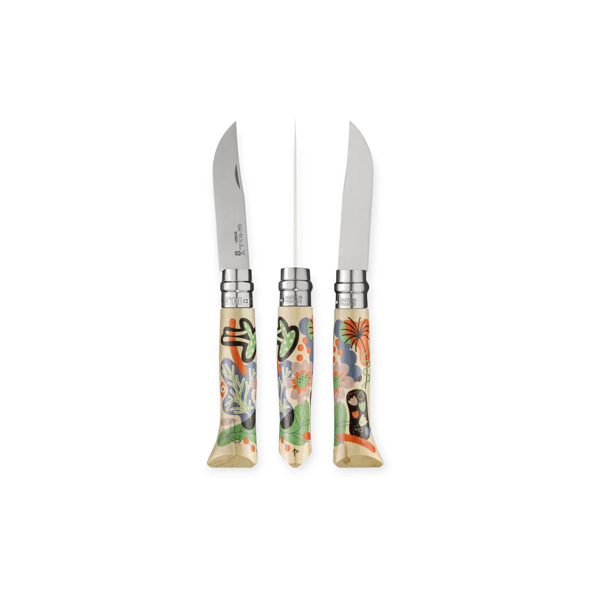 Opinel No.08 Stainless Steel Folding Knife Limited Edition Nature - Image 9