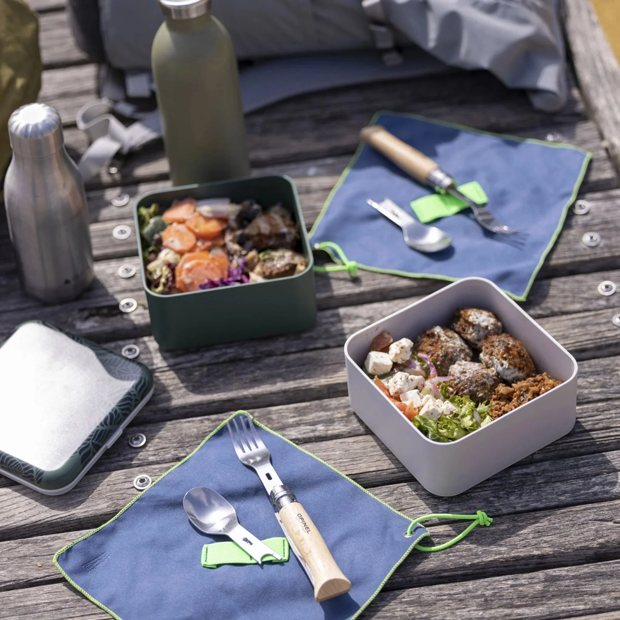 Opinel Picnic + Cutlery Set - Image 3