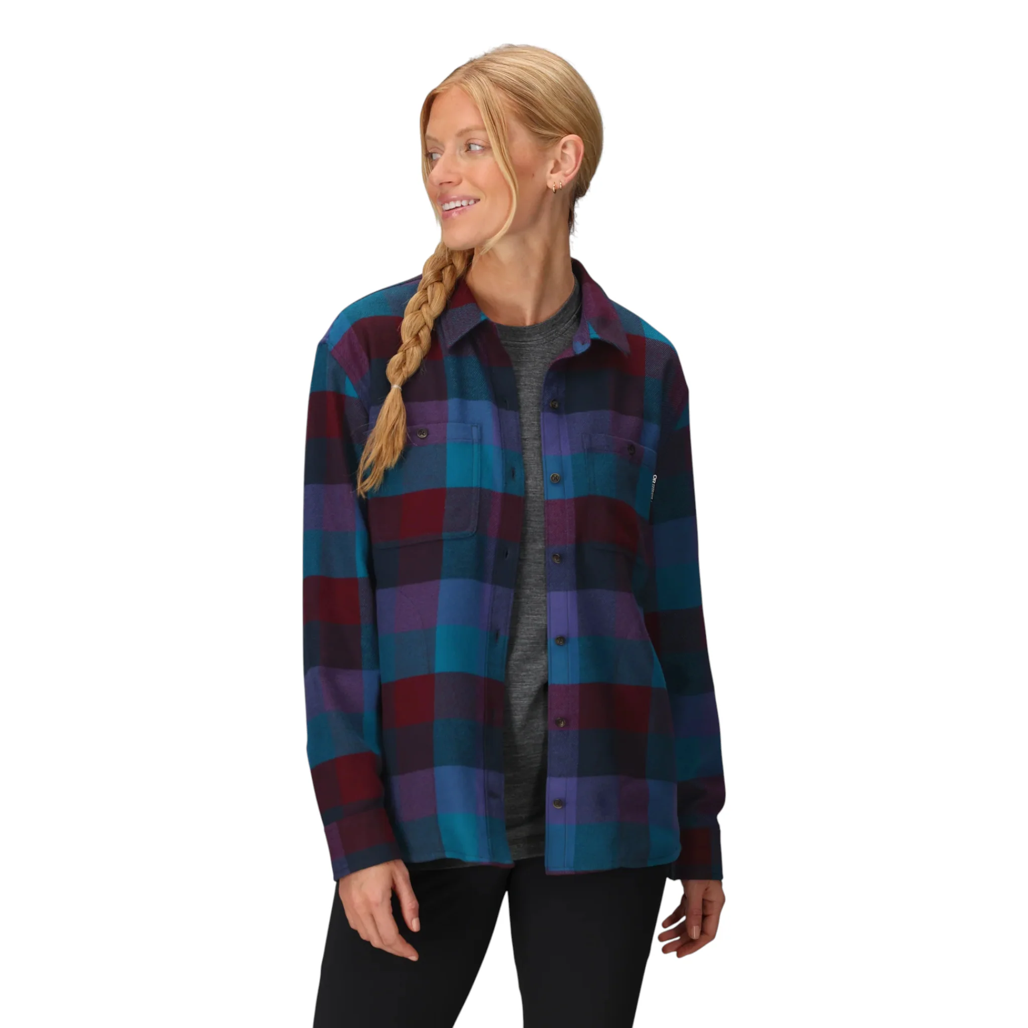 Outdoor Research Women's Feedback Flannel Twill Shirt - Image 11