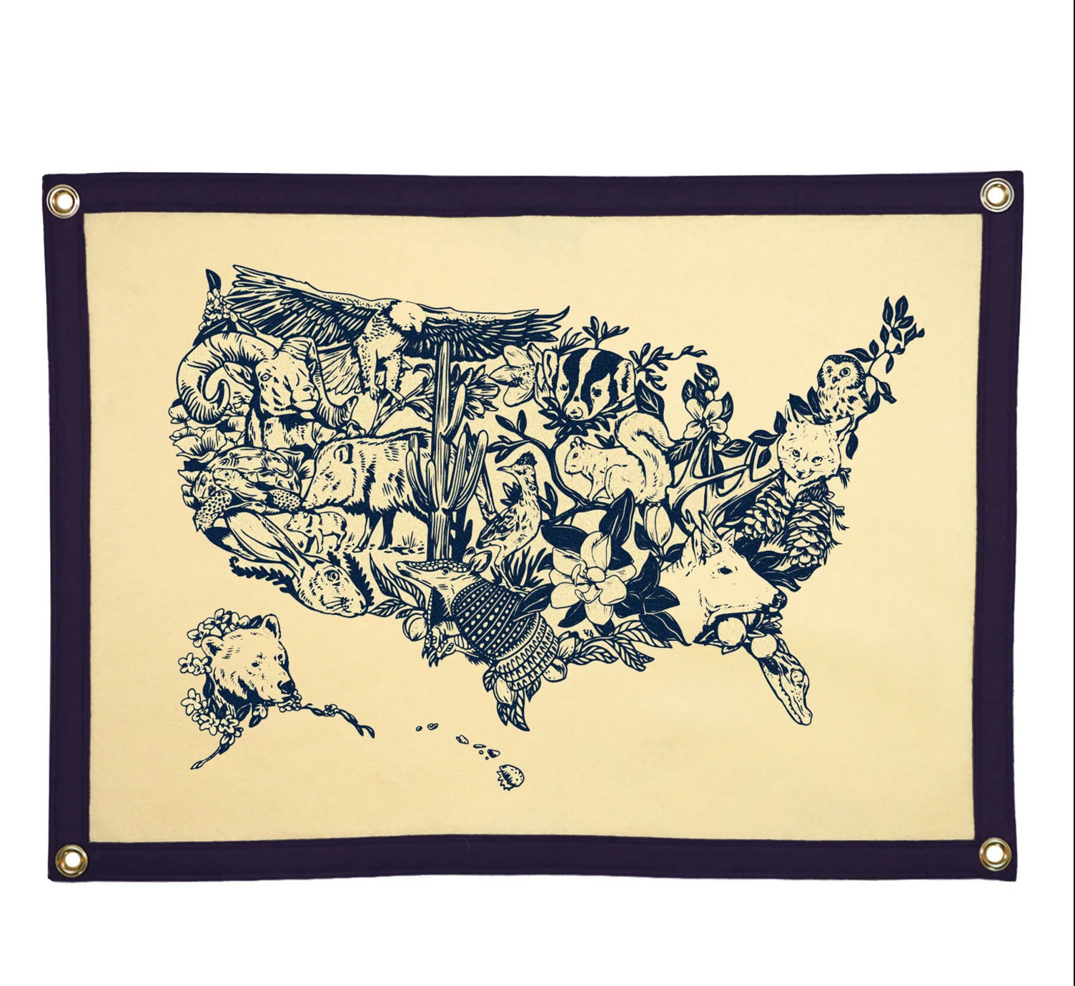 Oxford Pennant United Camp Flag