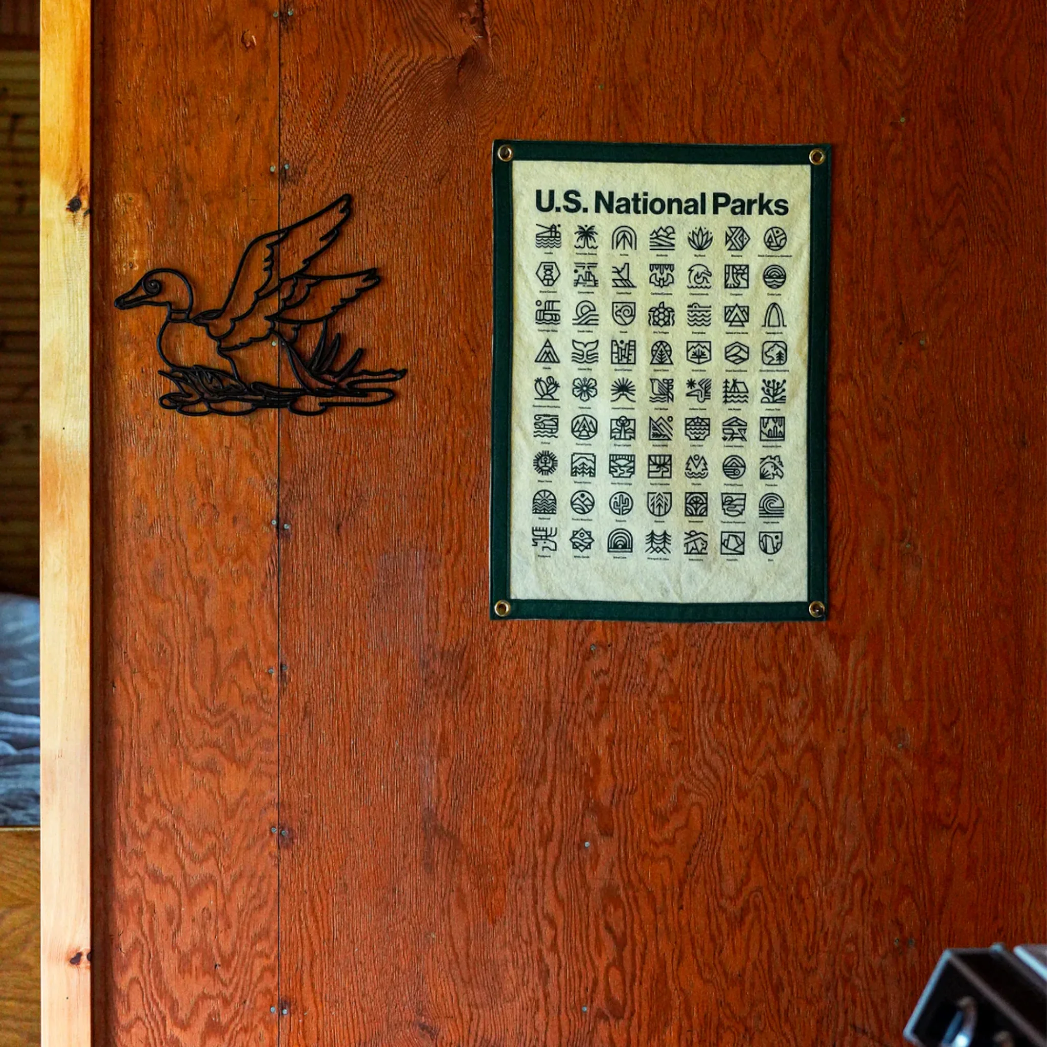 Oxford Pennant x Steve Wolf National Parks Camp Flag - Image 3