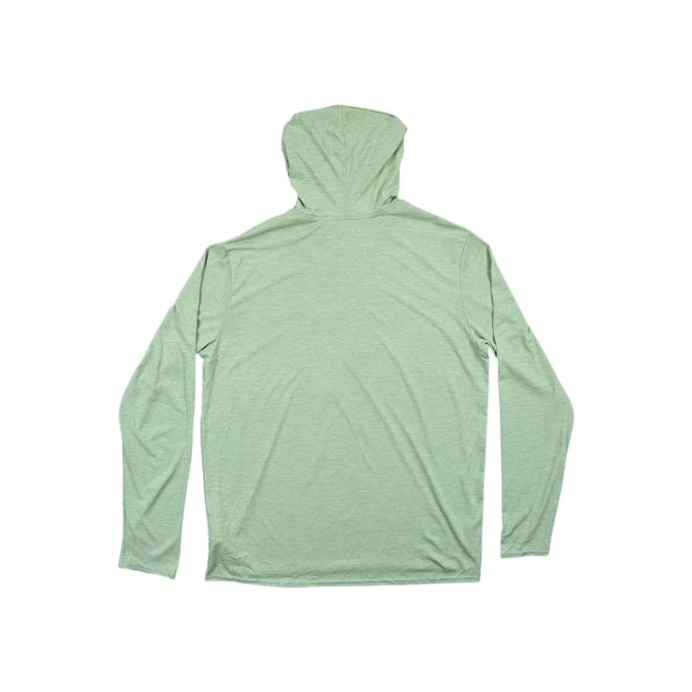 Patagonia Men's Capilene Cool Daily Hoody Long Sleeve Shirt Green L Used - Image 2