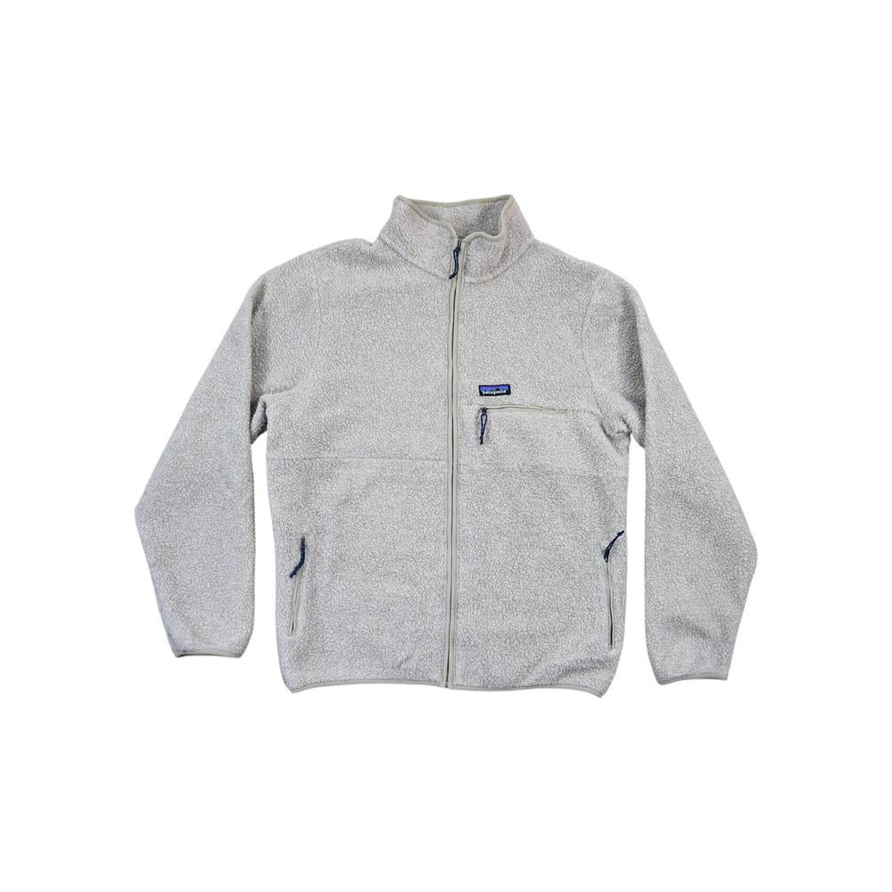 Patagonia Men's Reclaimed Fleece Jacket Tan L Used