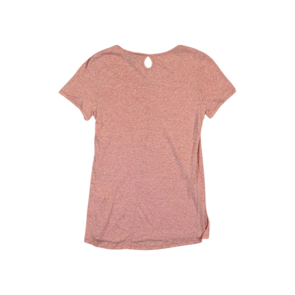 Patagonia Women's Heathered Cotton Shirt Pink S Used - Image 2