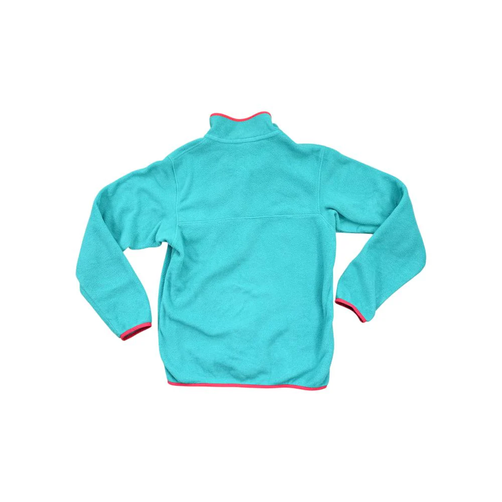 Patagonia Women's LW Synchilla Snap-T Pullover Fleece Teal/Pink S Used - Image 2