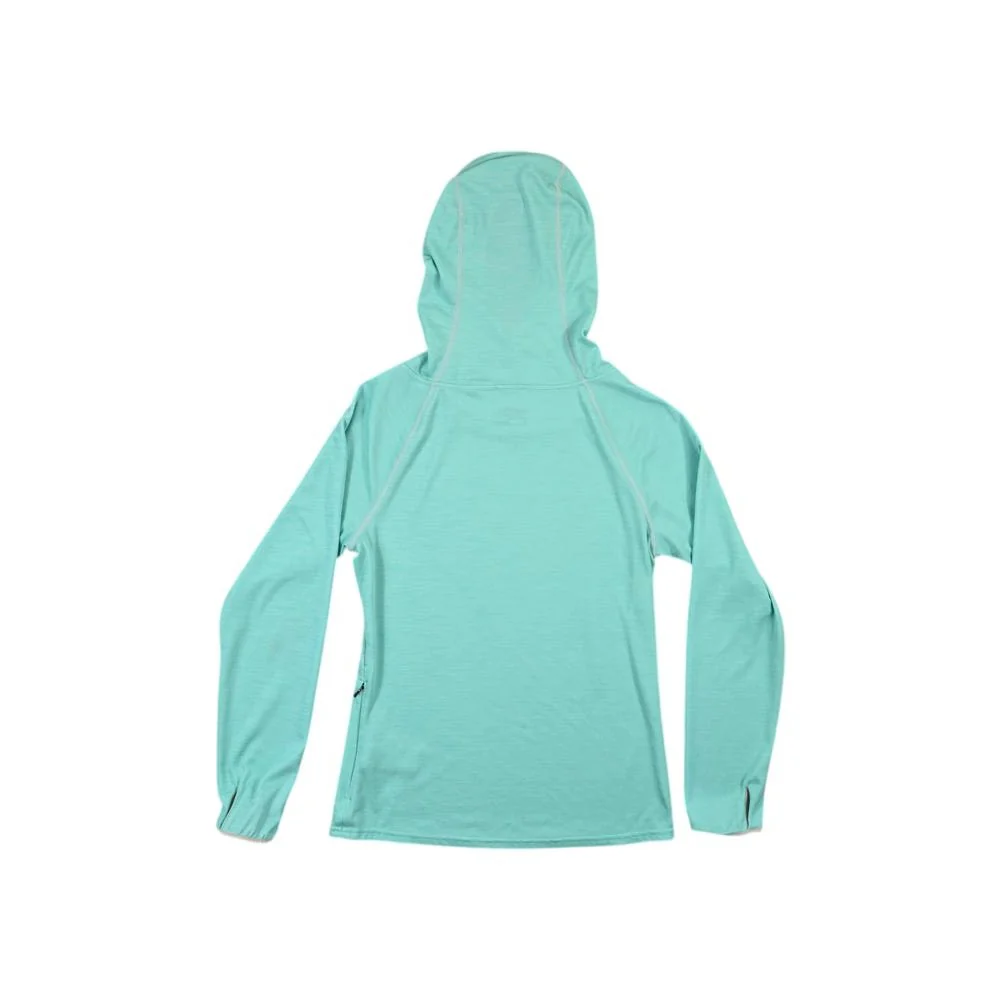 Patagonia Women's Sunshade Hoody Long Sleeve Shirt Blue M Used - Image 2