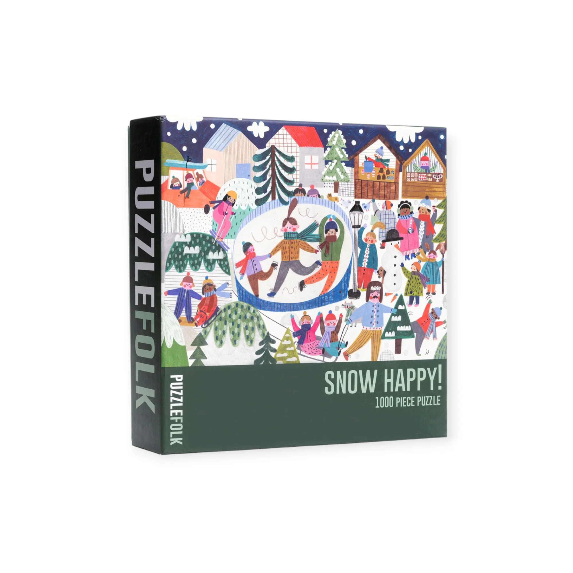 Puzzlefolk Snow Happy 1000 Piece Puzzle