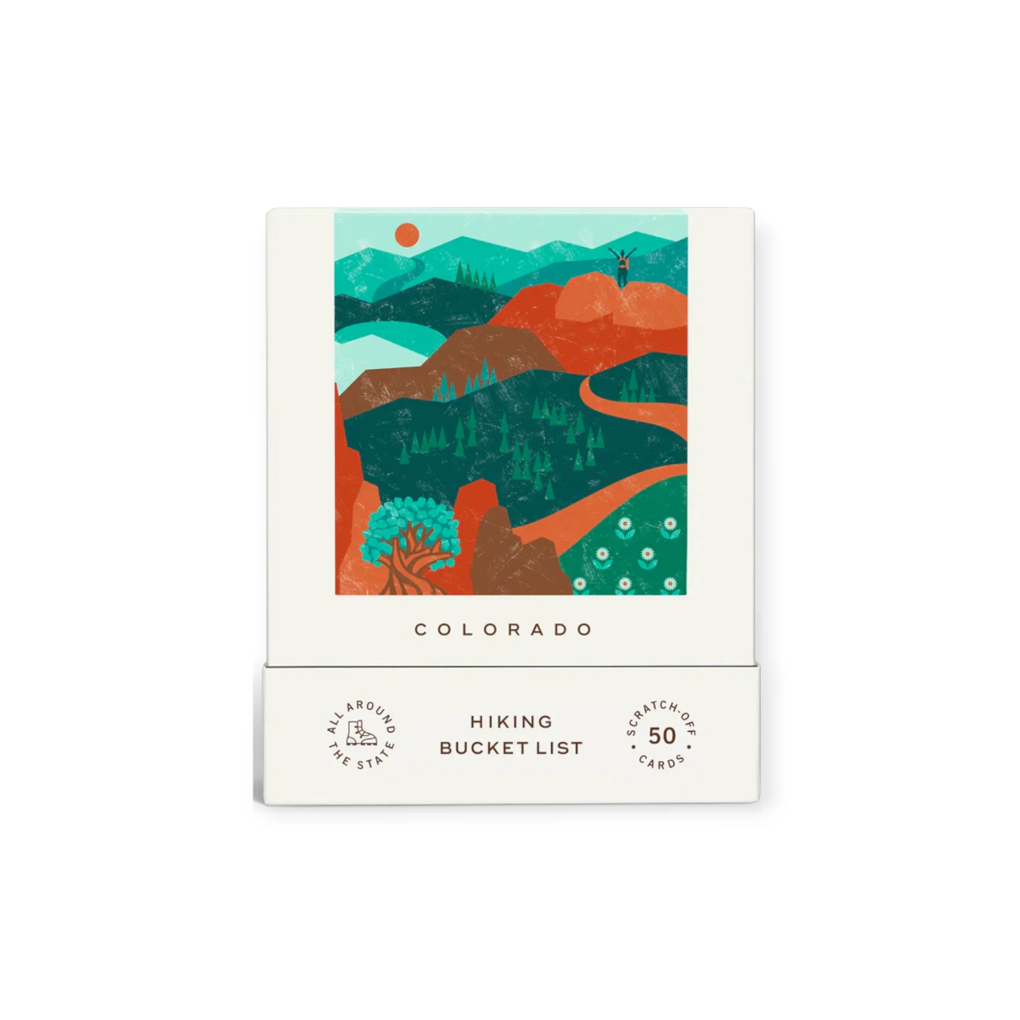 Reach International Outfitters Colorado Hiking Bucket List Guide Cards
