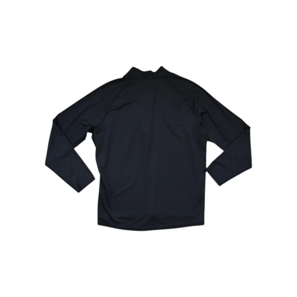 Rei Men's 1/4 Zip Baselayer Shirt Black XL Used - Image 2