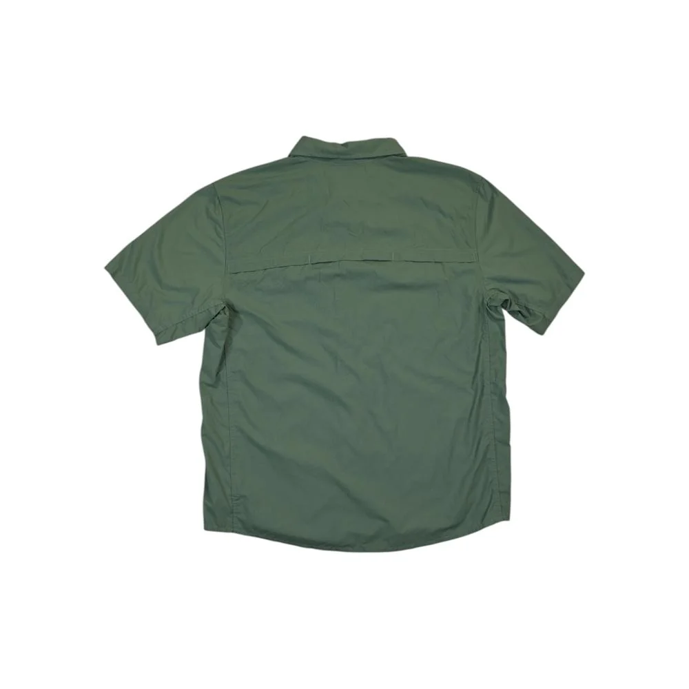Rei Men's Active Hiking Shirt Green L Used - Image 2