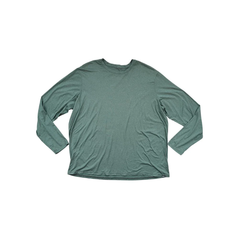 Rei Men's Baselayer Long Sleeve Shirt Green XXL Used
