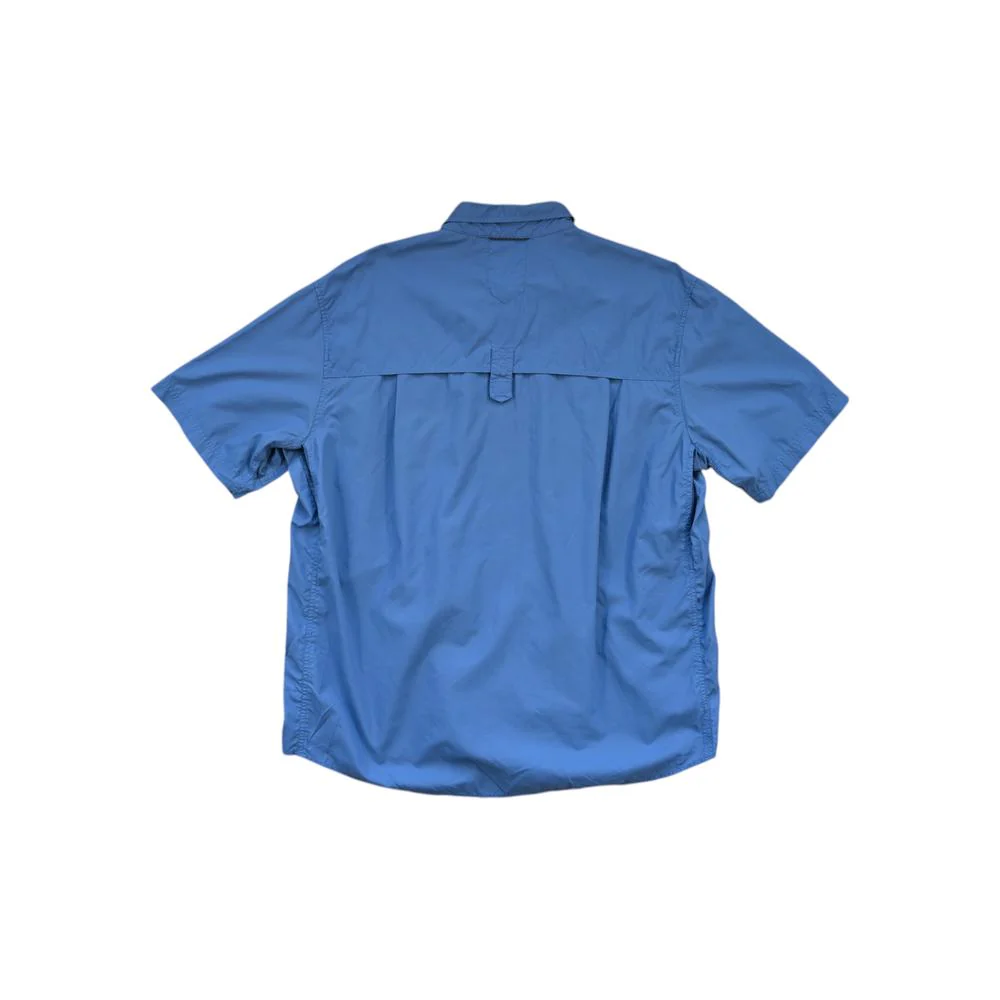 Rei Men's Button Down Hiking Shirt Blue XL Used - Image 2