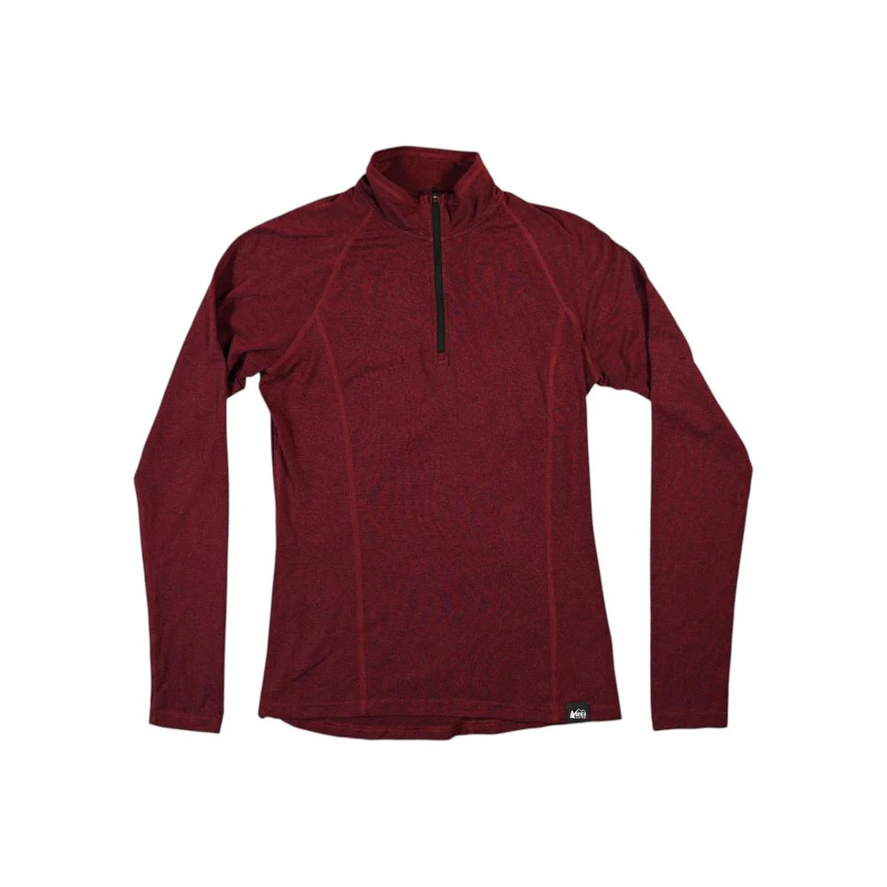 Rei Women's 1/4 Zip Baselayer Shirt