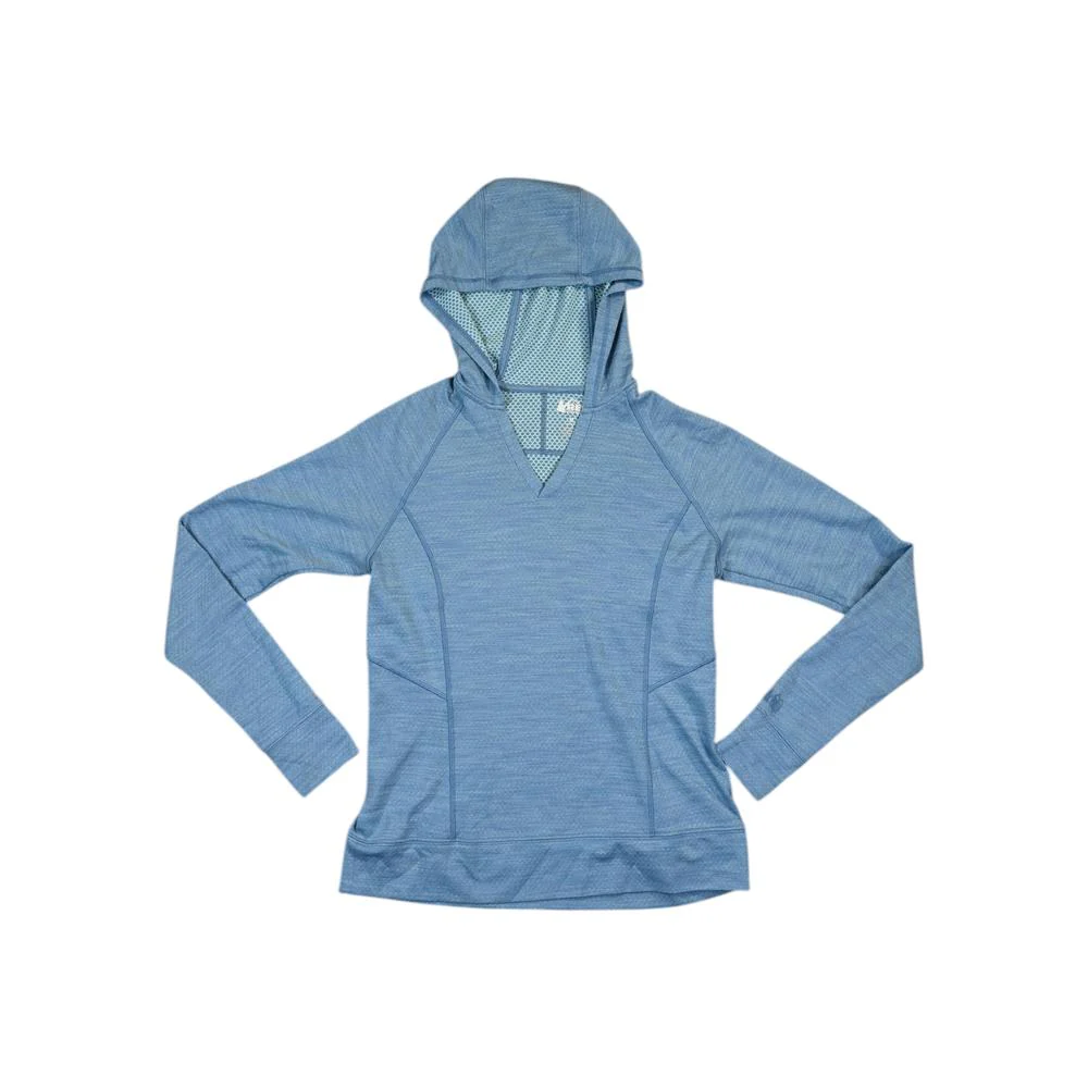 Rei Women's Active Midweight Hoodie Blue M Used