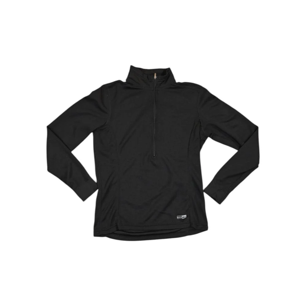 Rei Women's Synthetic Baselayer Shirt Black M Used