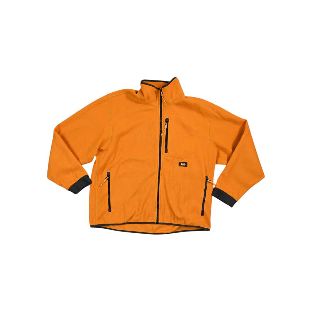 Rei Women's Trailsmith Fleece Jacket Mustard L Used