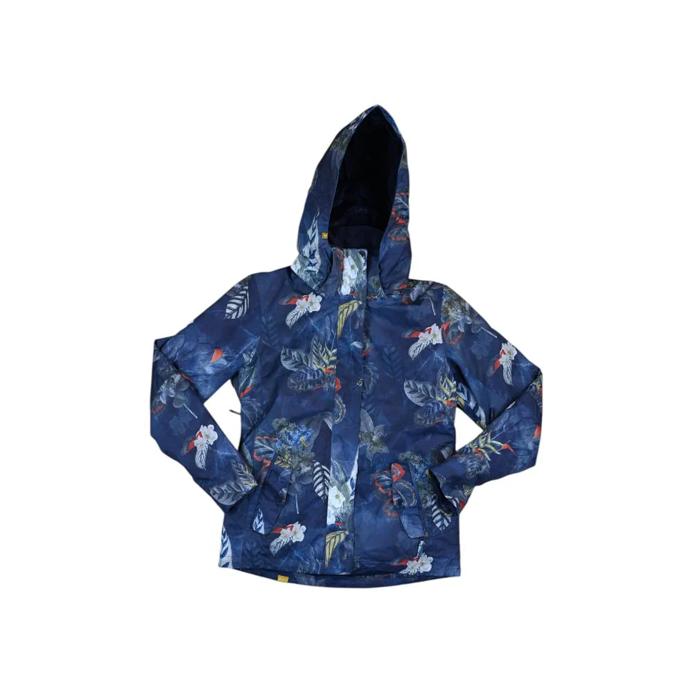Roxy Women's Jetty Dry Flight Ski Shell Jacket Blue M Used