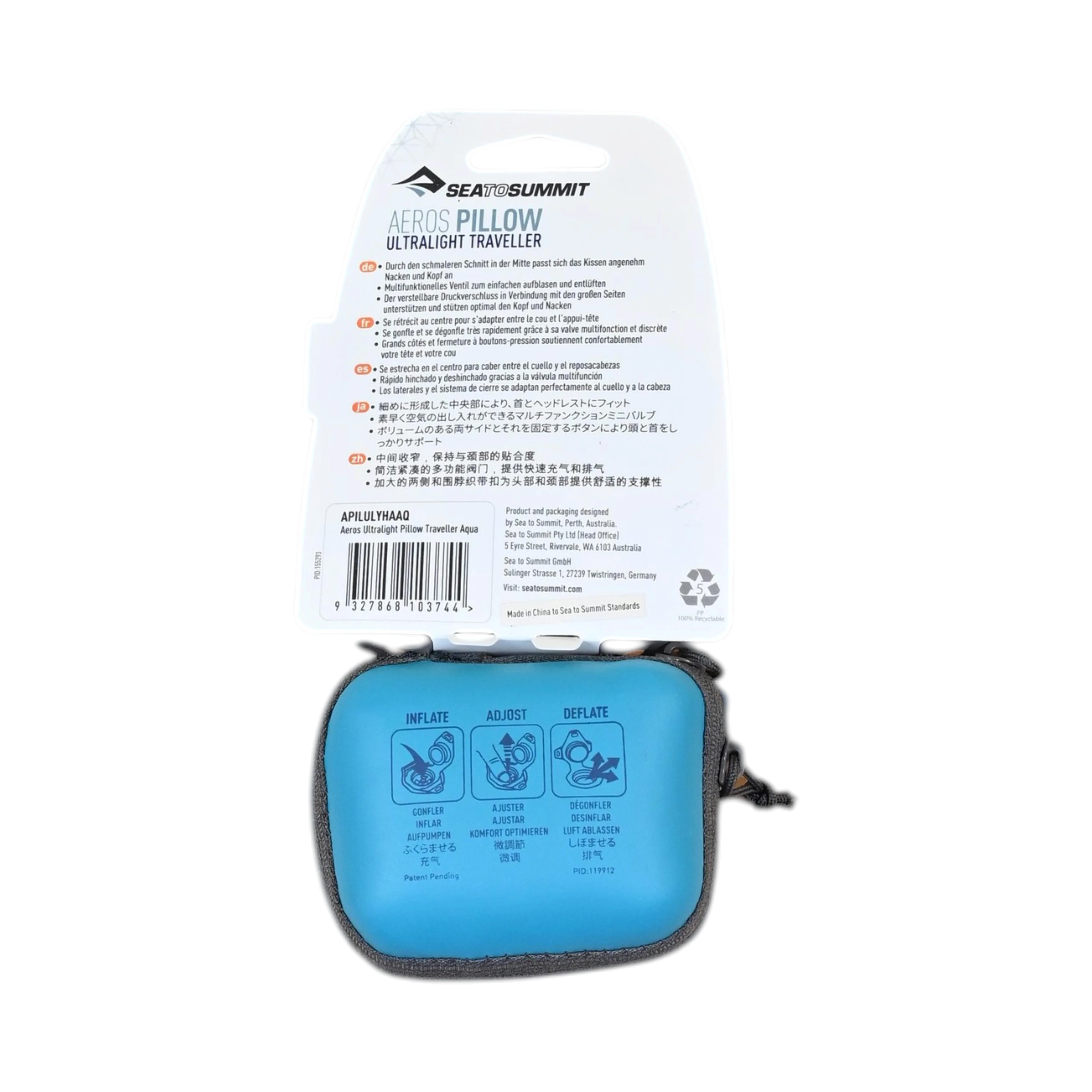 Sea To Summit Aeros Ultralight Traveller Pillow - Image 2