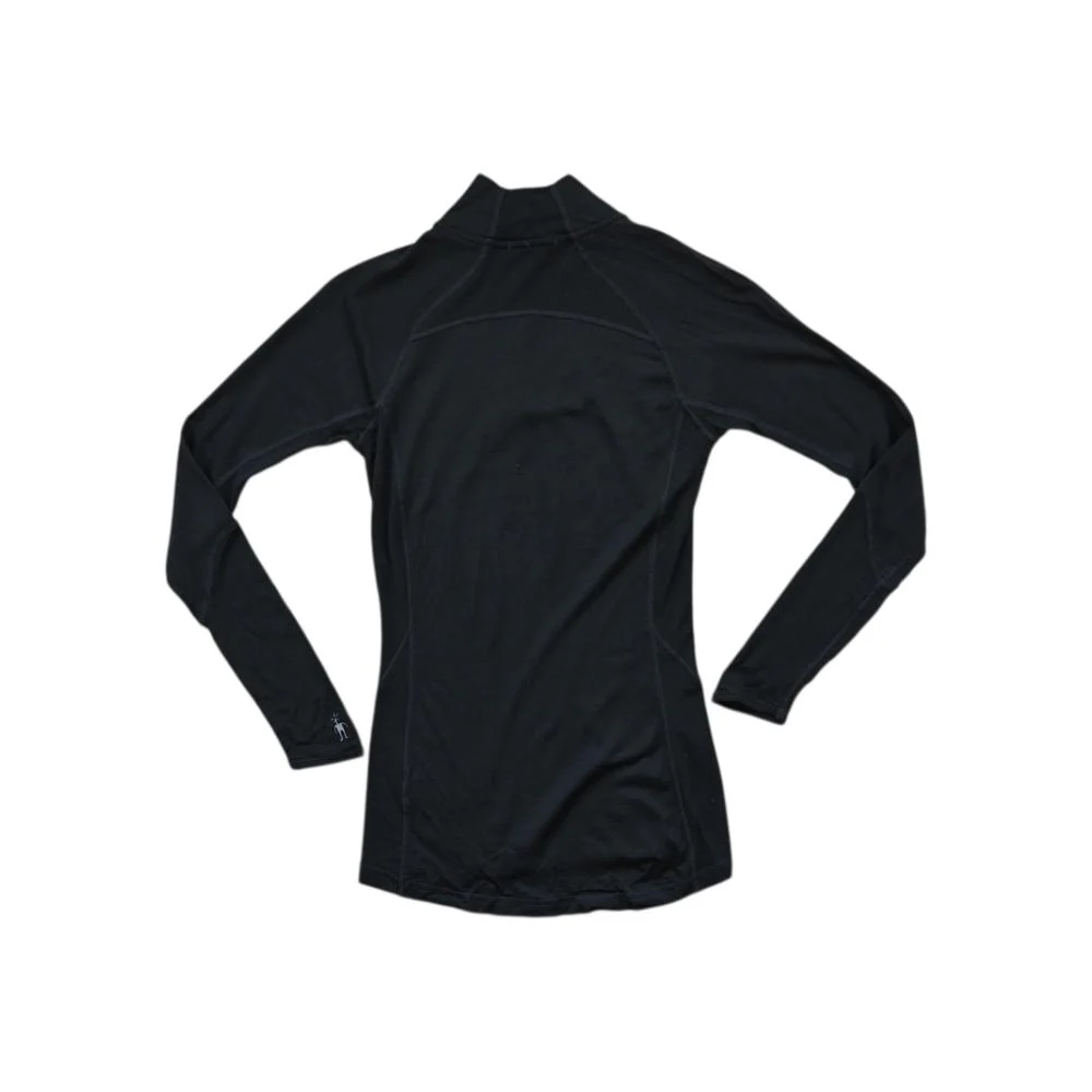 Smartwool Women's 100% Merino 1/4 Zip Baselayer Shirt - Image 2