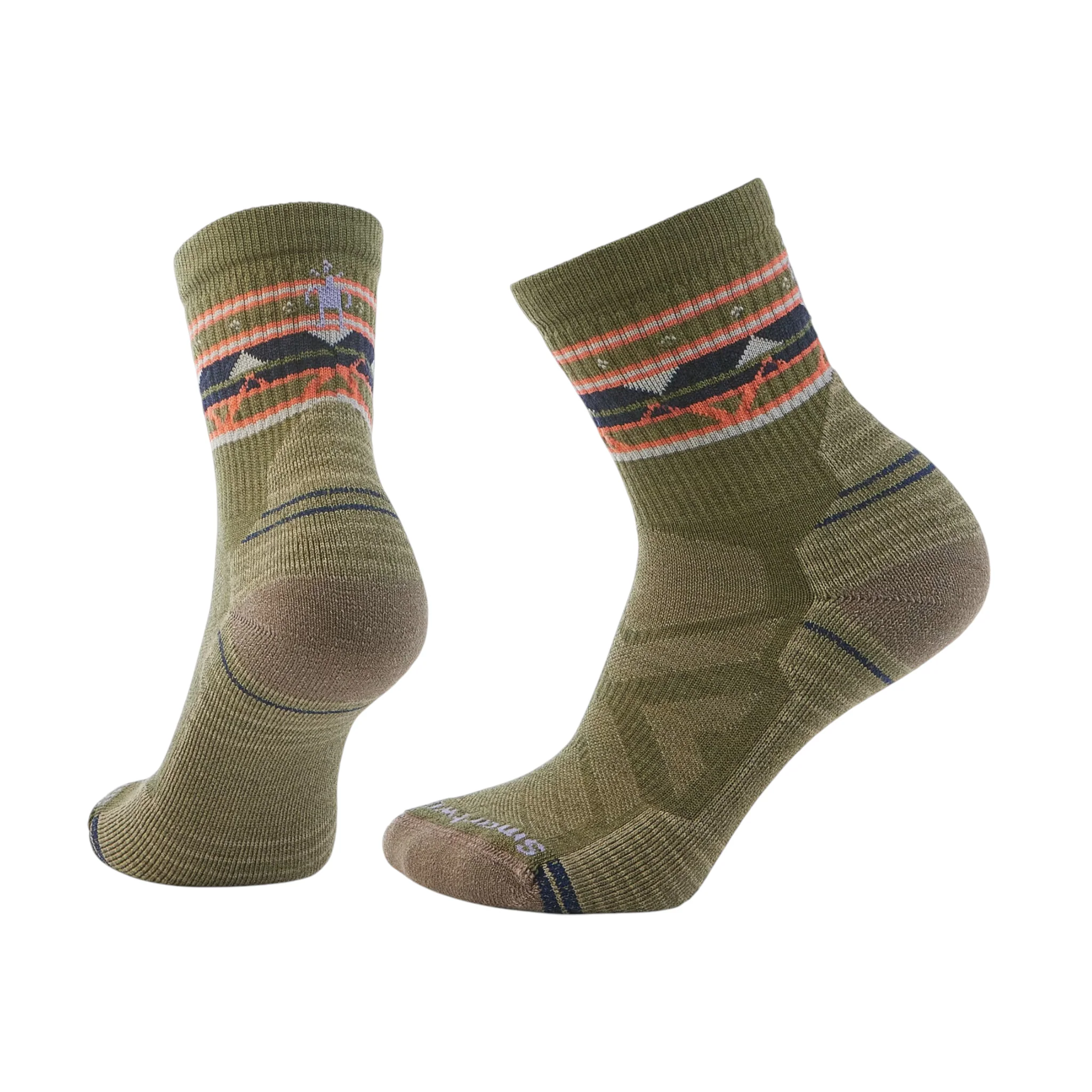 Smartwool Women's Hike Light Cushion Zig Zag Valley Mid Crew Socks - Image 2