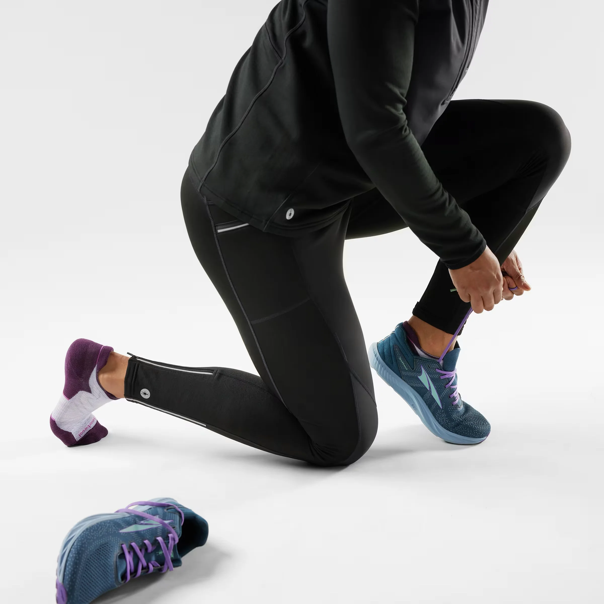 Smartwool Women's Run Targeted Cushion Low Ankle Socks - Image 5