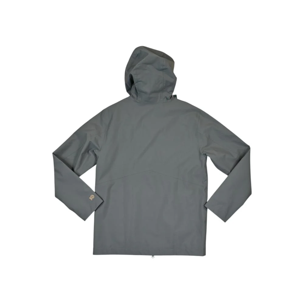 Tentree Men's Nimbus Rain Shell Jacket Deep Olive - Image 2