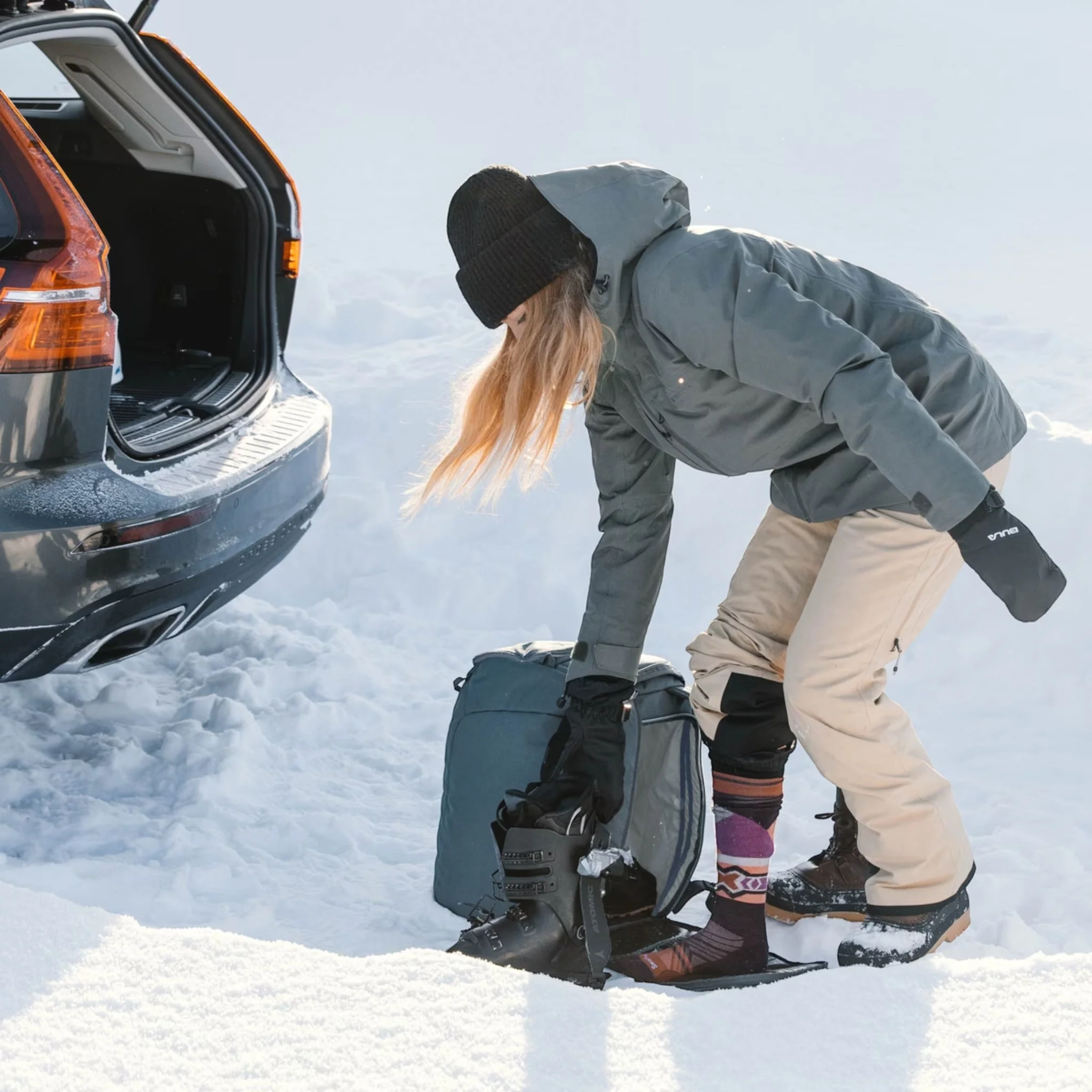 Thule RoundTrip Ski and Snowboard Boot Backpack 45L Backpack - Image 7