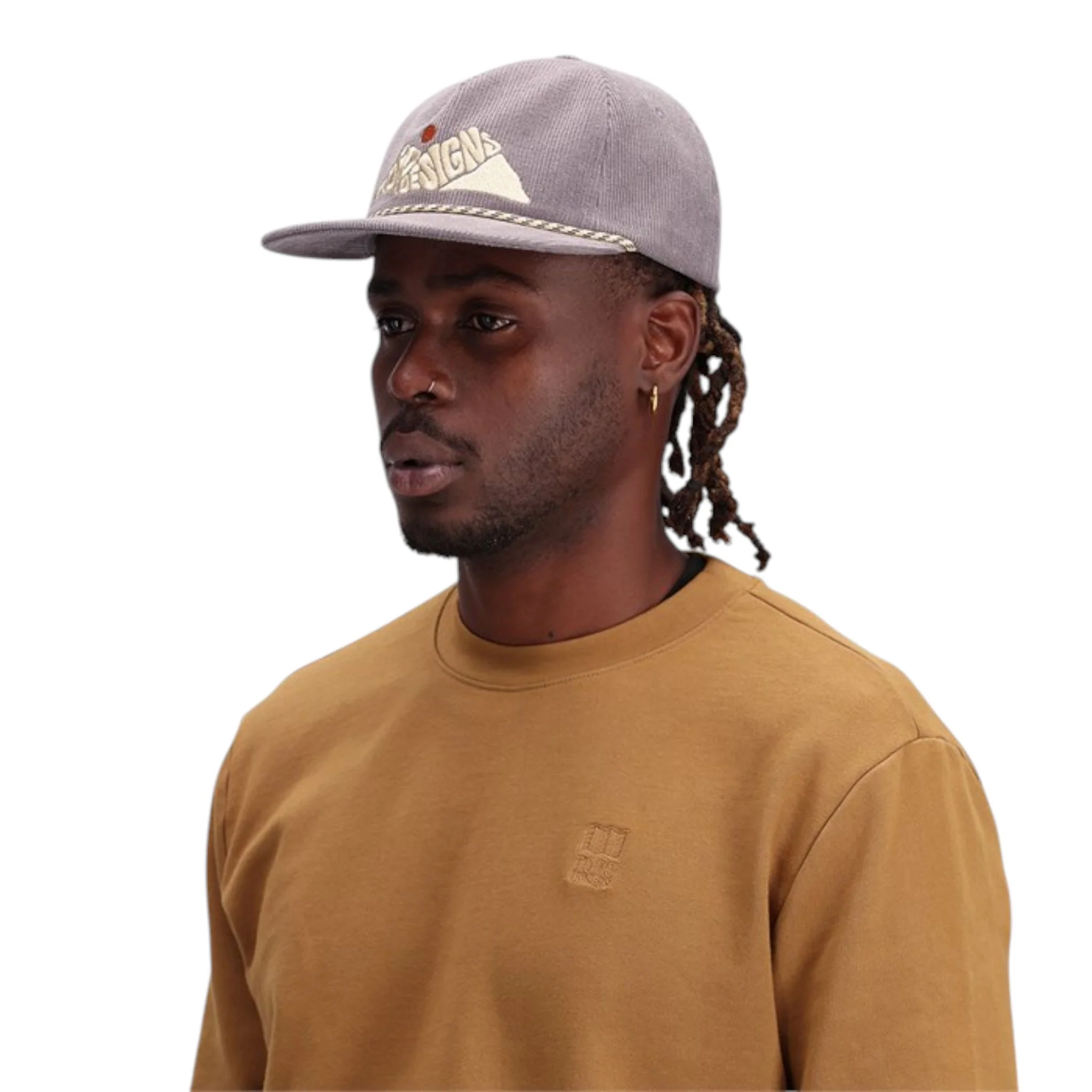 Topo Designs Rugged Peaks Corduroy Trucker Hat - Image 10