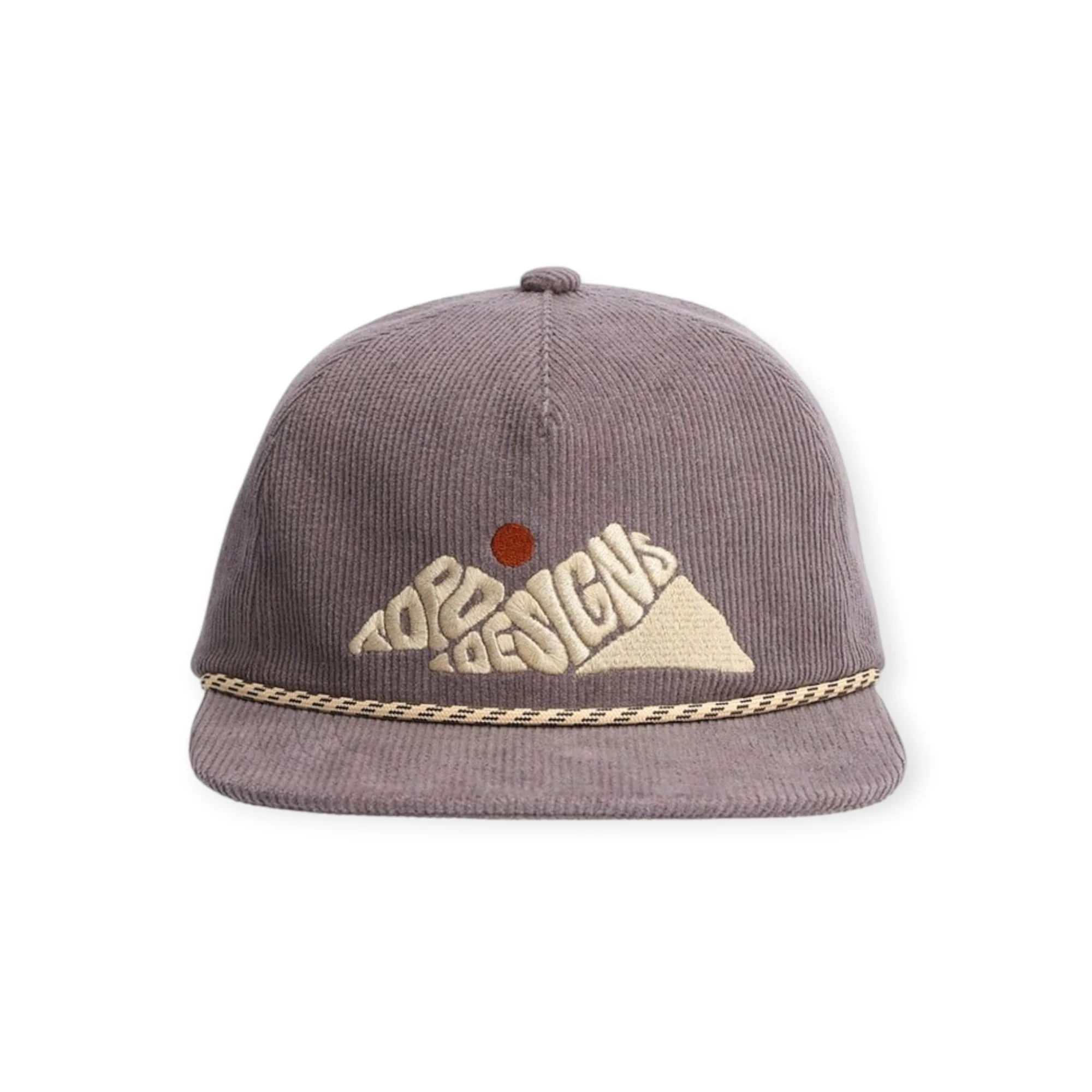 Topo Designs Rugged Peaks Corduroy Trucker Hat - Image 7