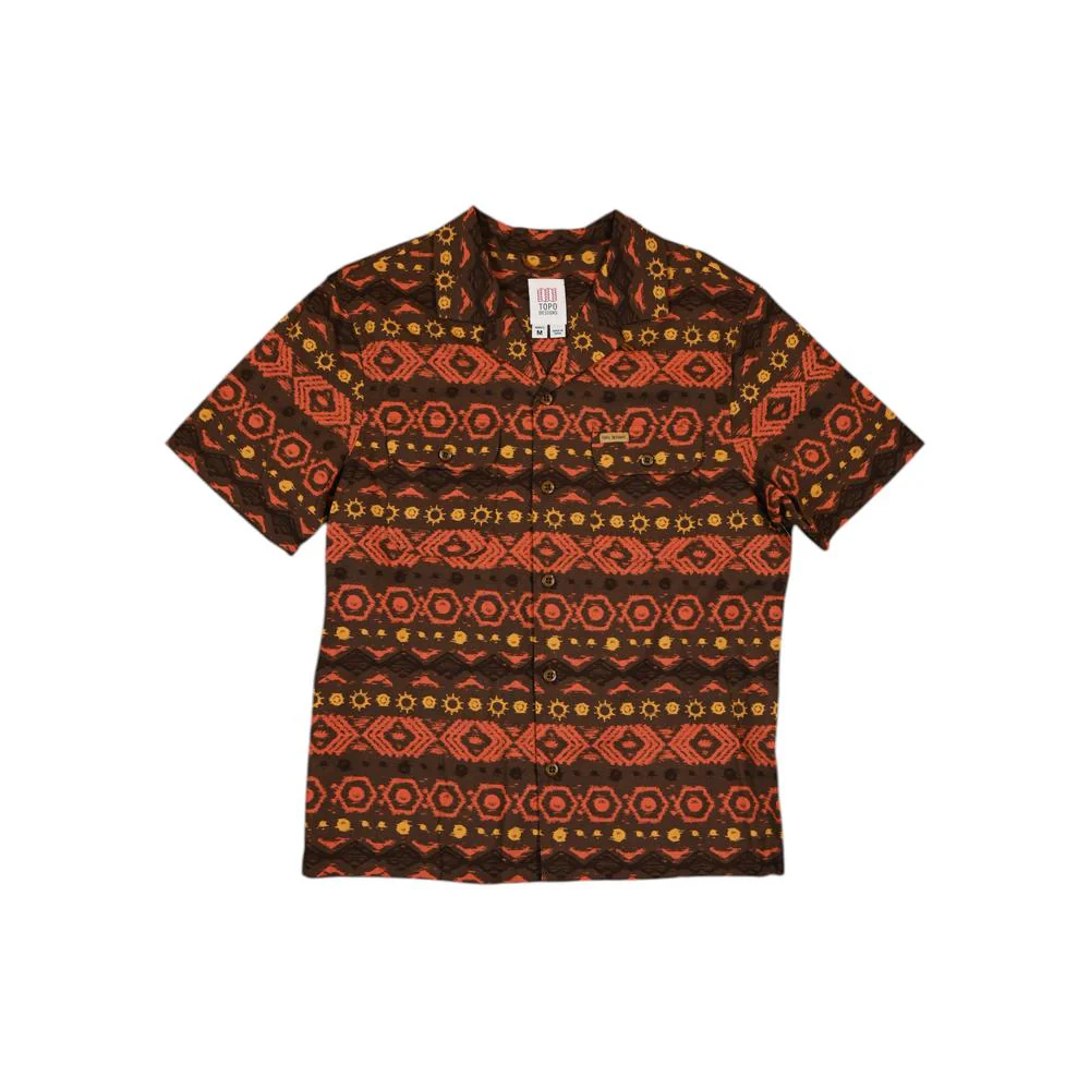 Topo Designs Men's Daytripper Shirt Geo Stripe