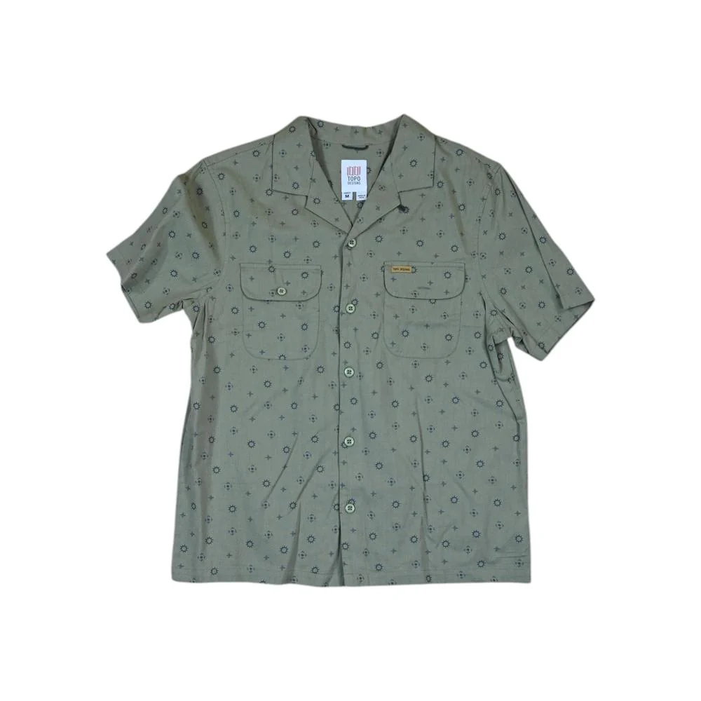 Topo Designs Men's Daytripper Shirt Tossed Motif/Oil M