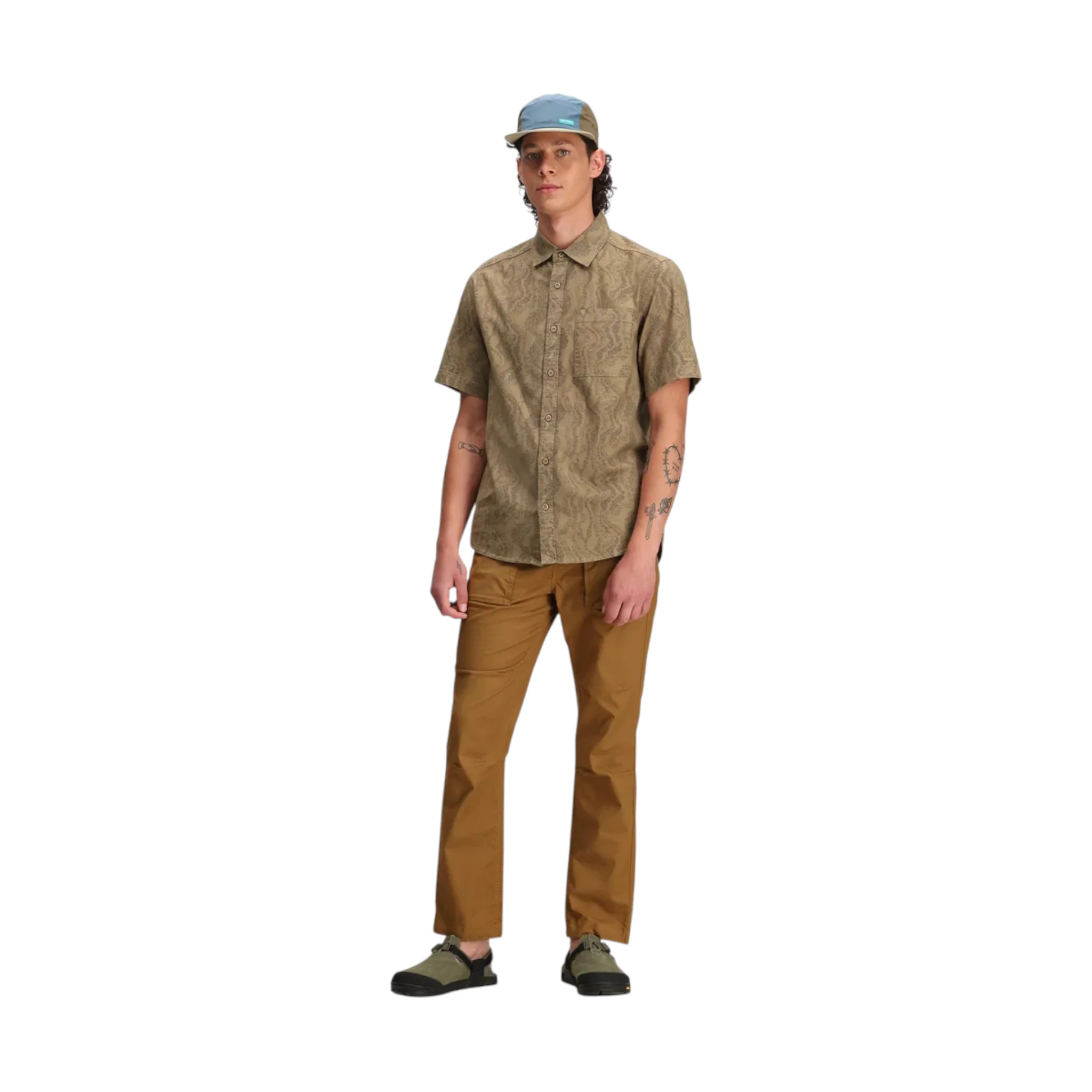 Topo Designs Men's Dirt Desert Short Sleeve Shirt - Image 3