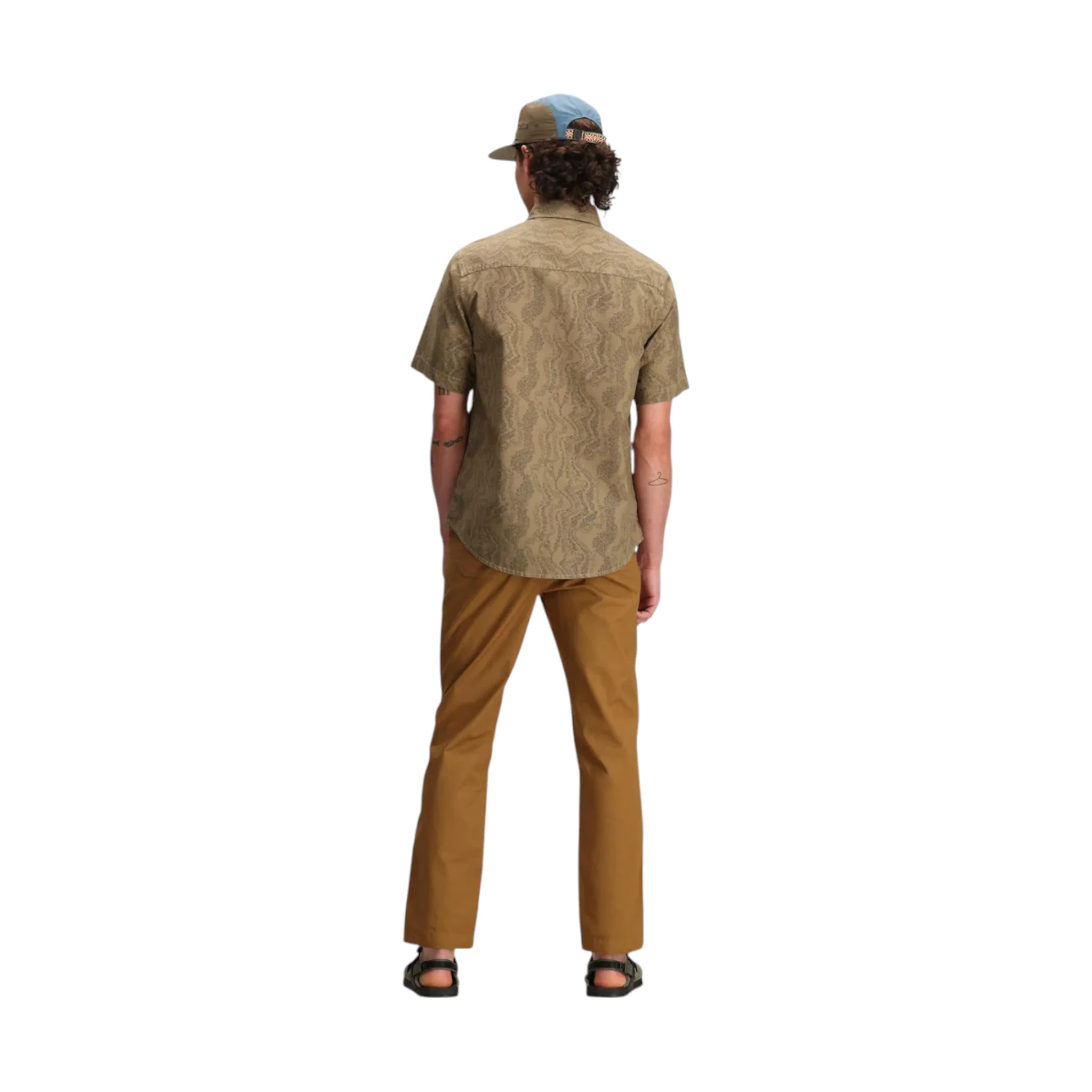 Topo Designs Men's Dirt Desert Short Sleeve Shirt - Image 4
