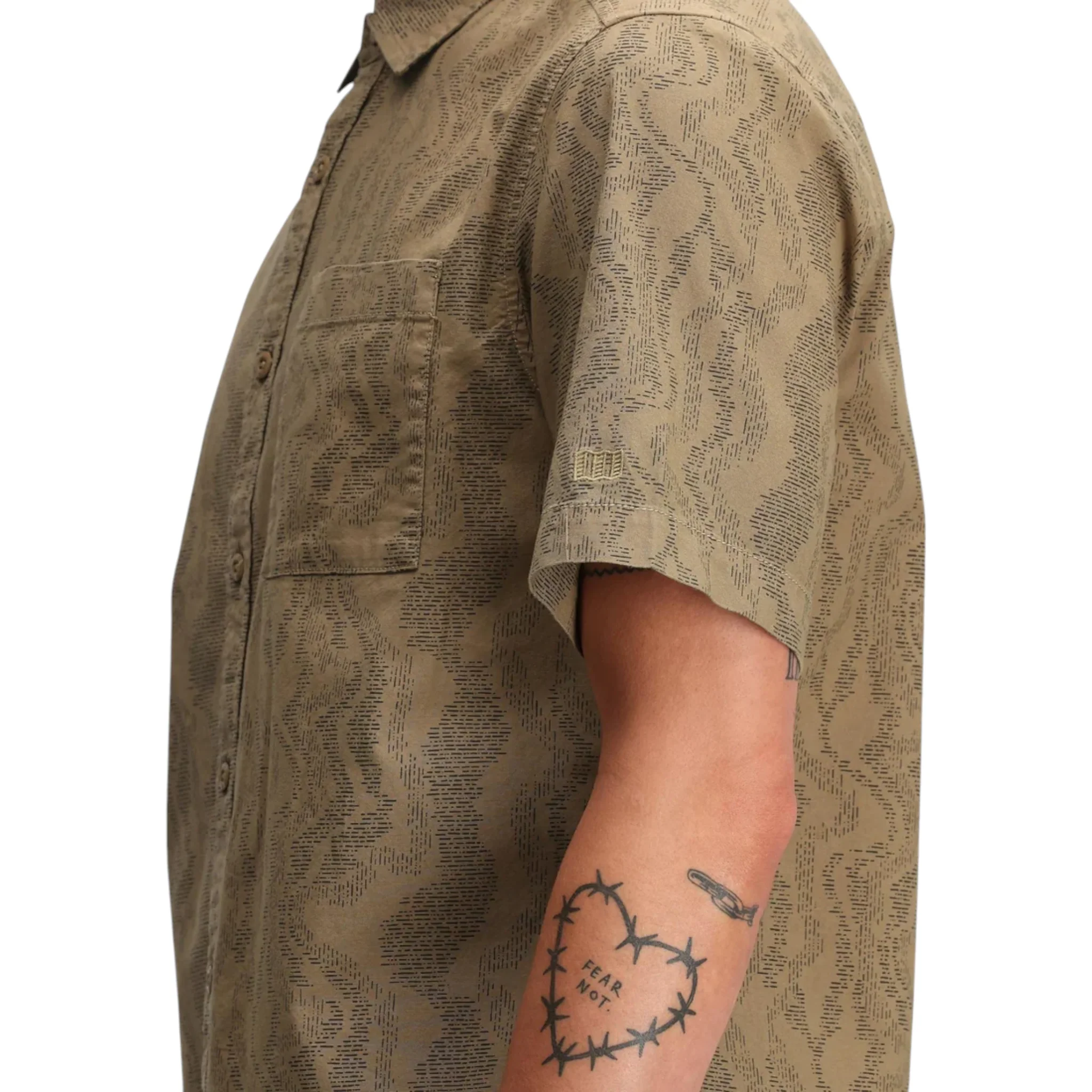 Topo Designs Men's Dirt Desert Short Sleeve Shirt - Image 6