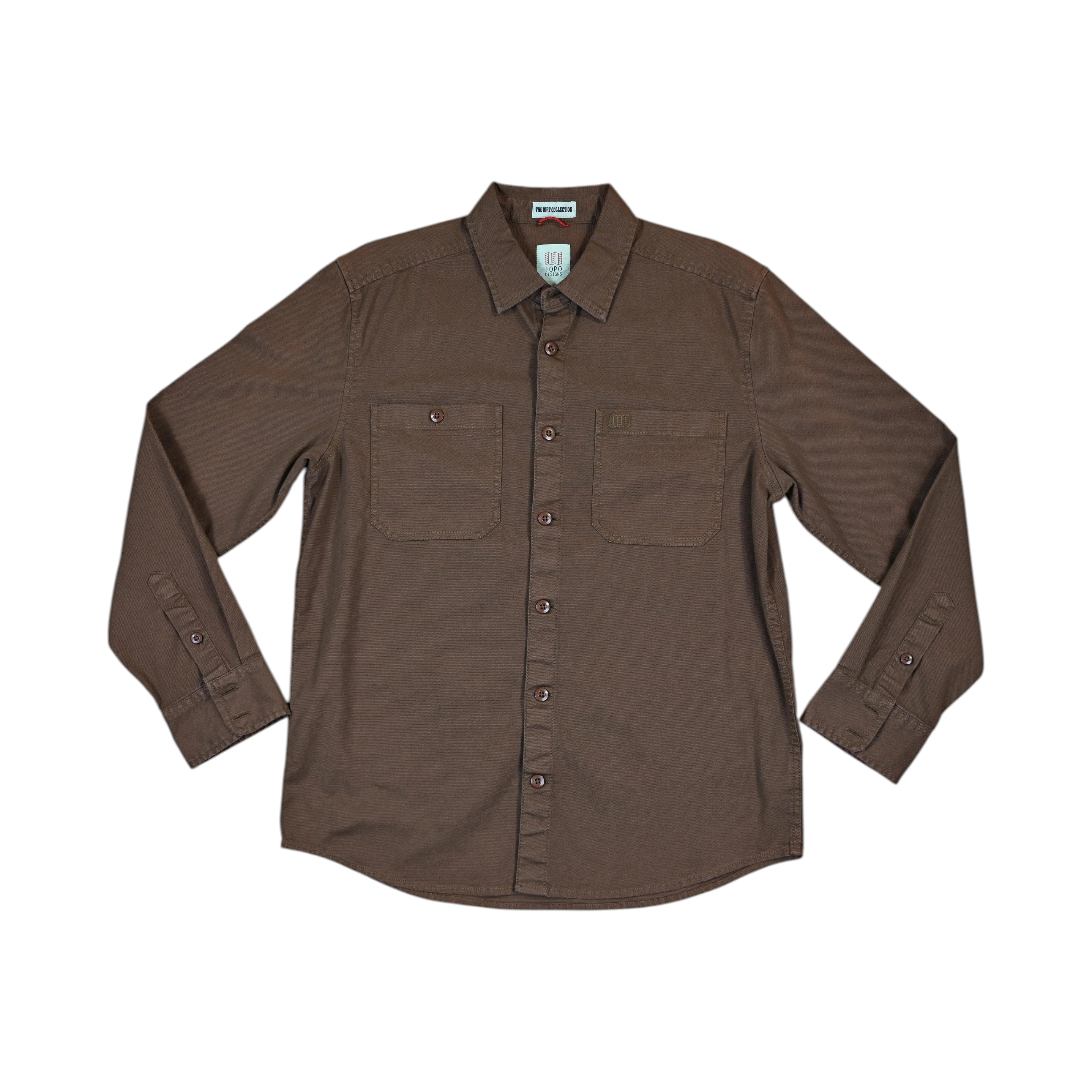 Topo Designs Men's Dirt Long Sleeve Shirt