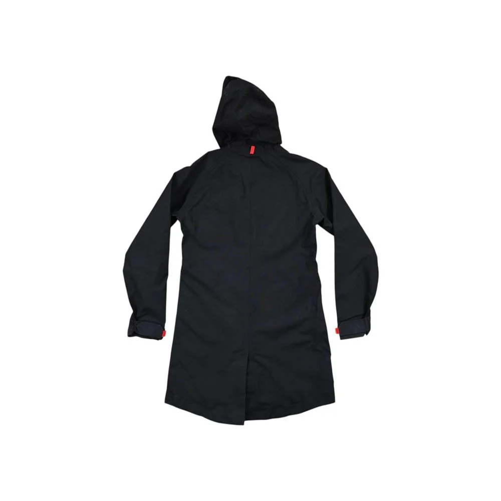 Topo Designs Women's Tech Trench 3L Rain Shell Jacket Black S Used - Image 2