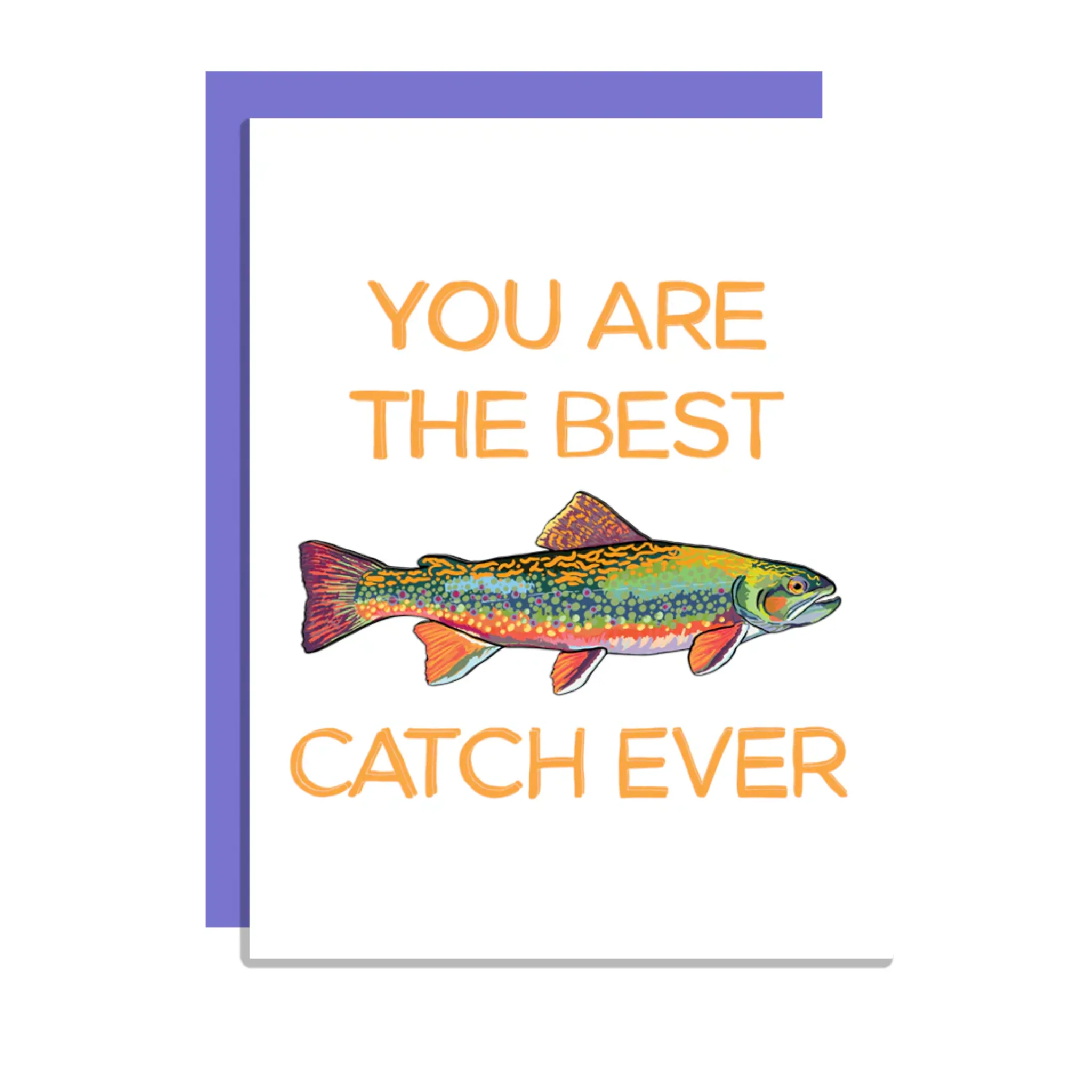 Wild Lettie Best Catch Greeting Card - Image 2