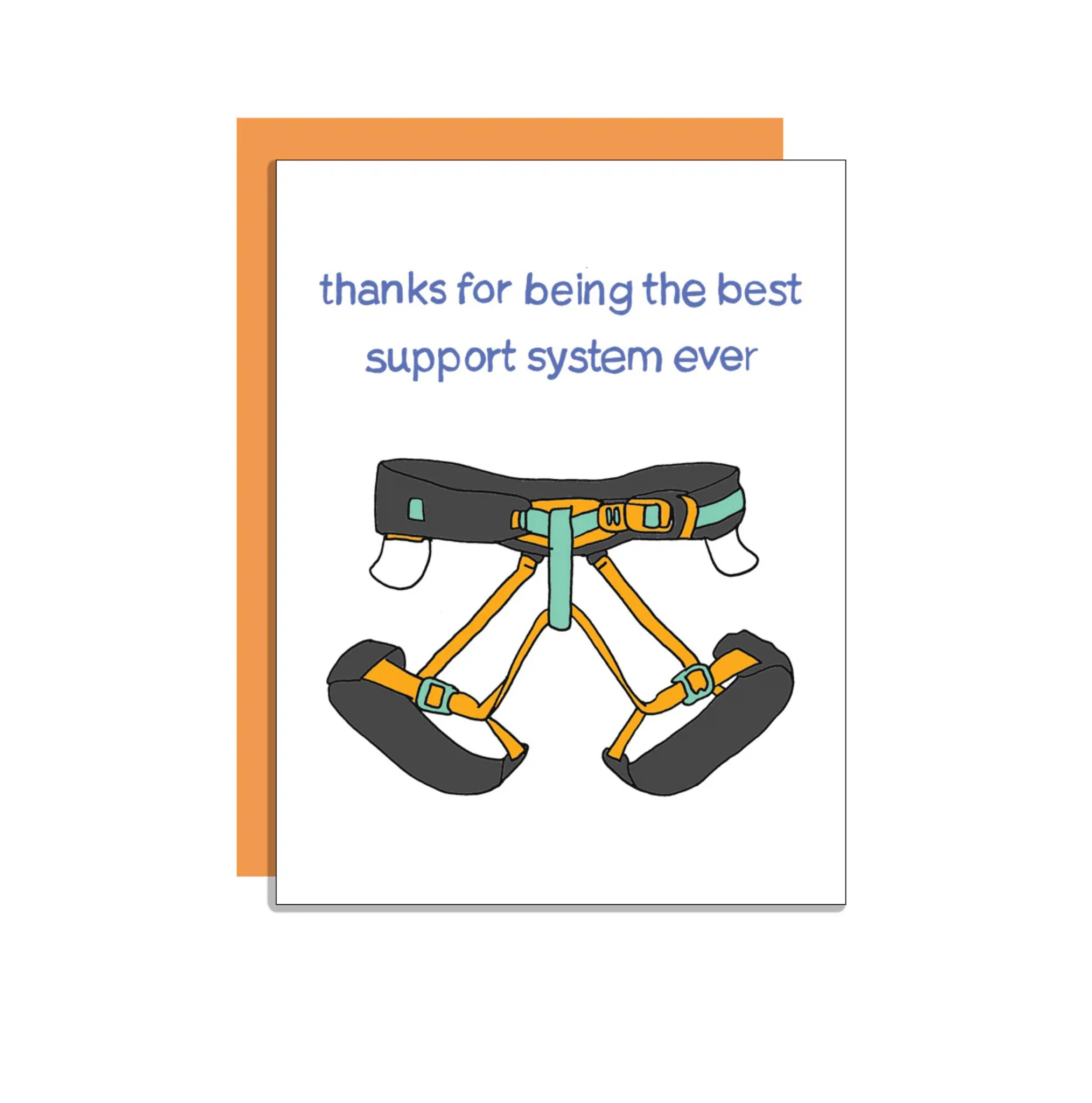 Wild Lettie Best Support Greeting Card - Image 2