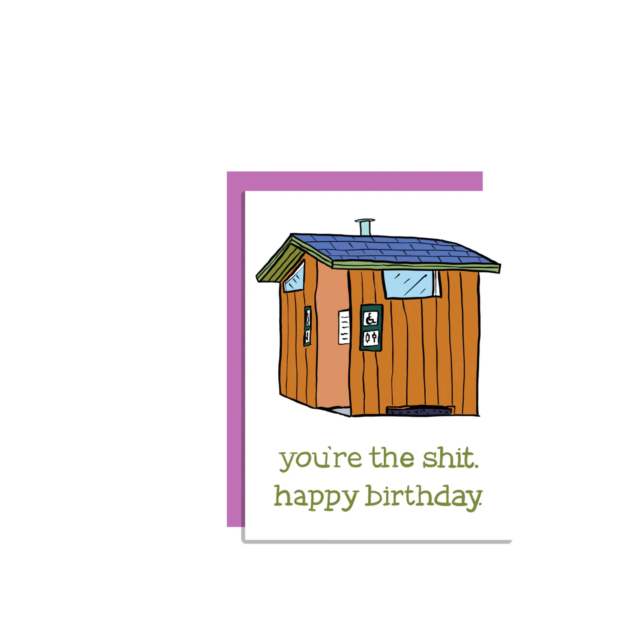 Wild Lettie Good S#!T Greeting Card - Image 2