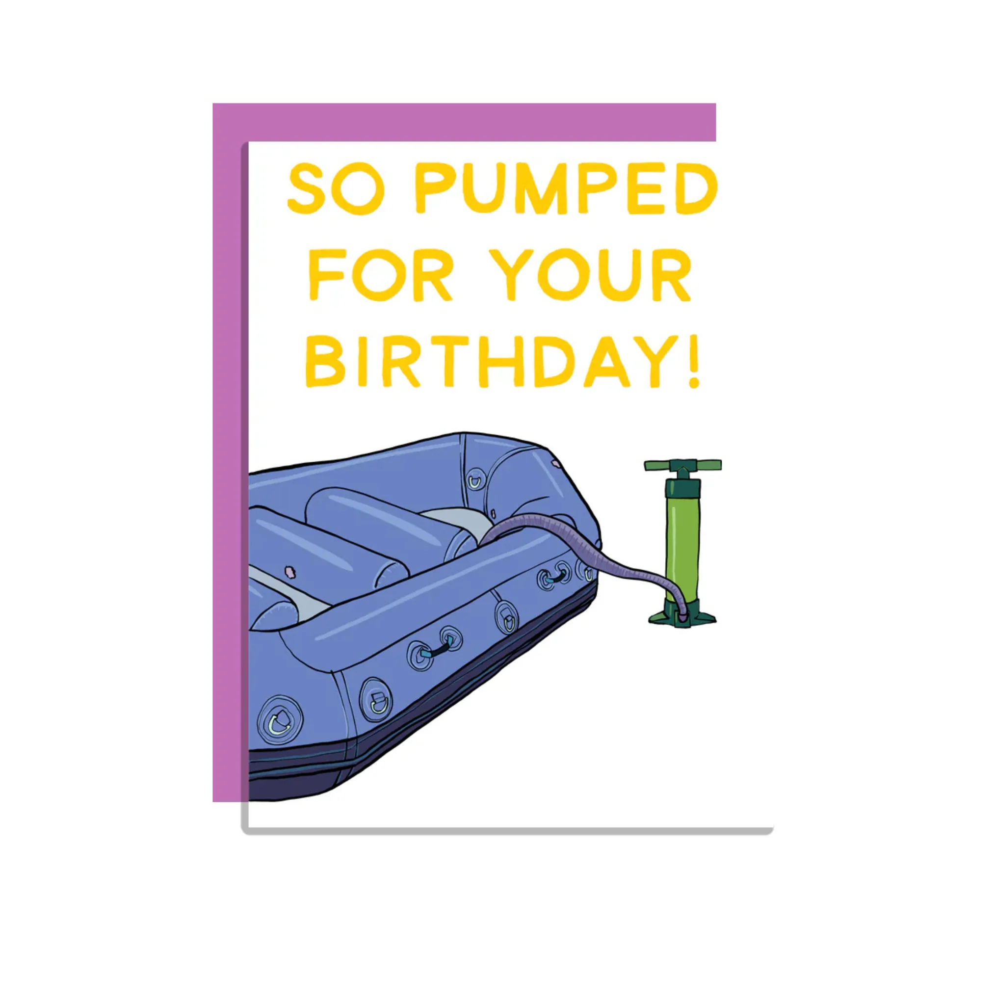 Wild Lettie So Pumped Greeting Card - Image 2
